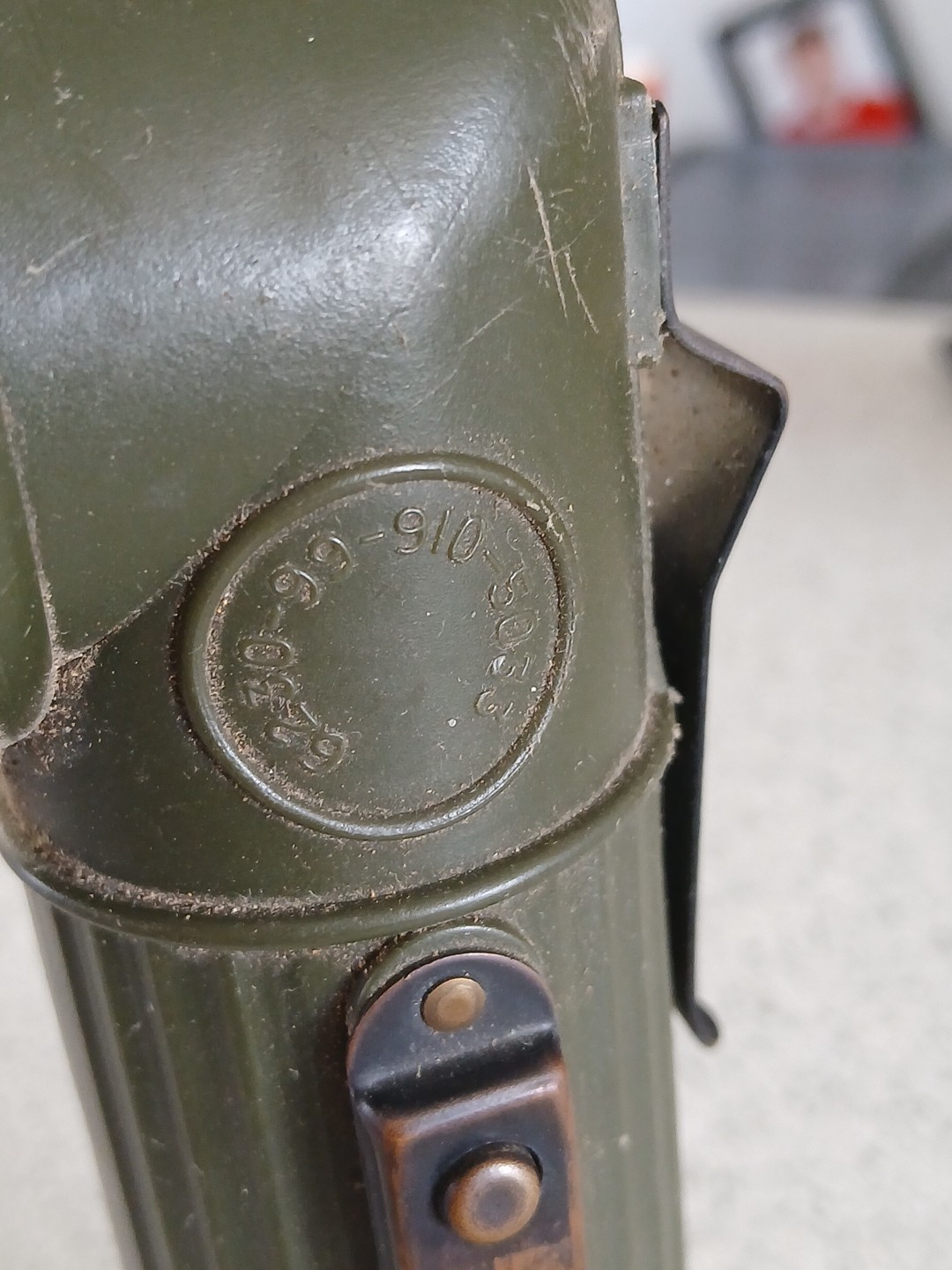 British Army Right Angle Torch Flashlight Working Order