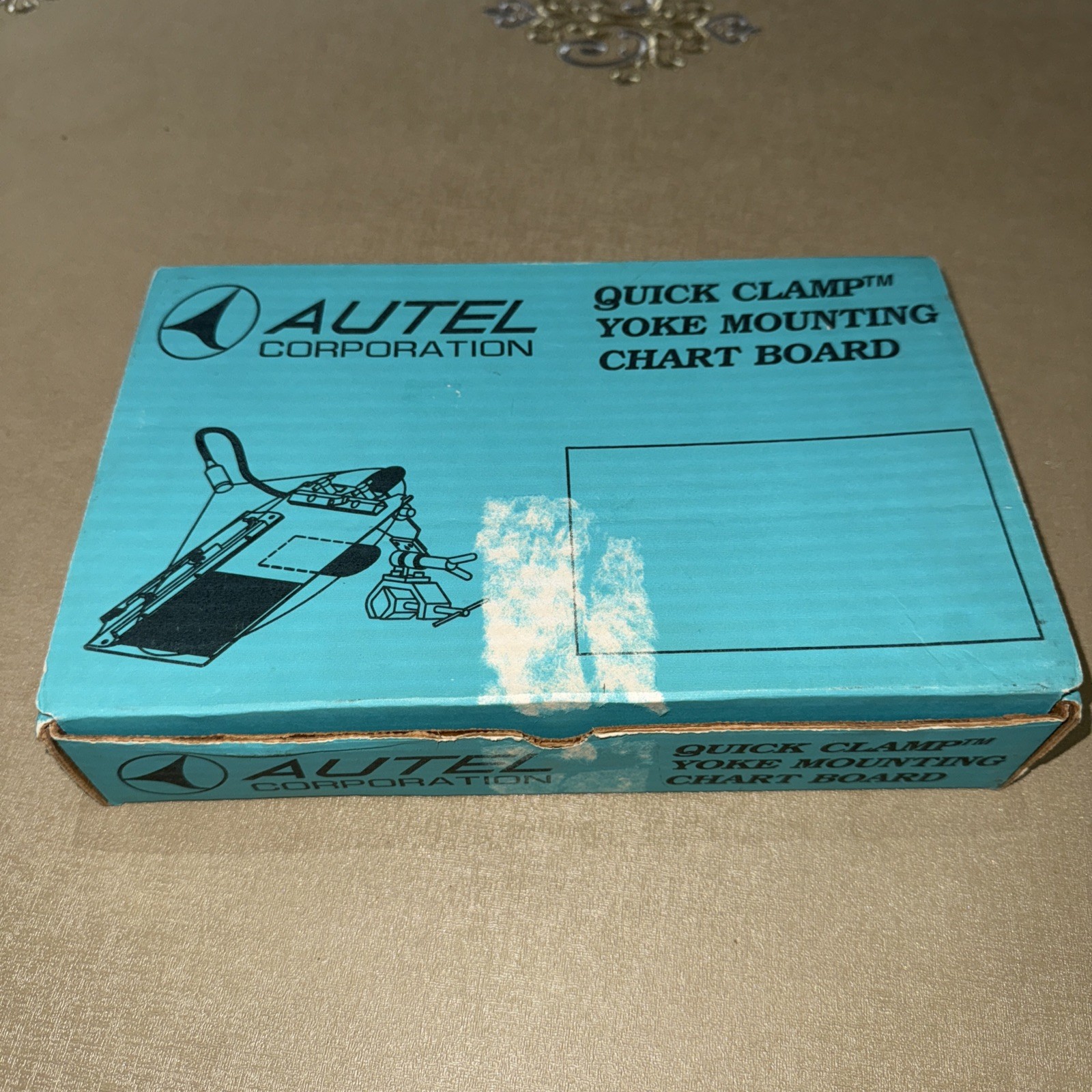 Autel Quick Clamp Yoke Mounting Chart Board - Aviation Pilot Gear - OPEN BOX