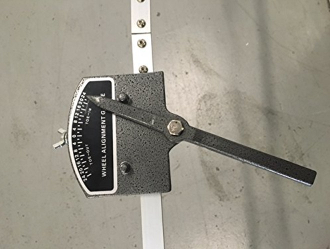 Wheel Alignment Front End Toe Gauge and Magnetic Strut Alignment Level Tool