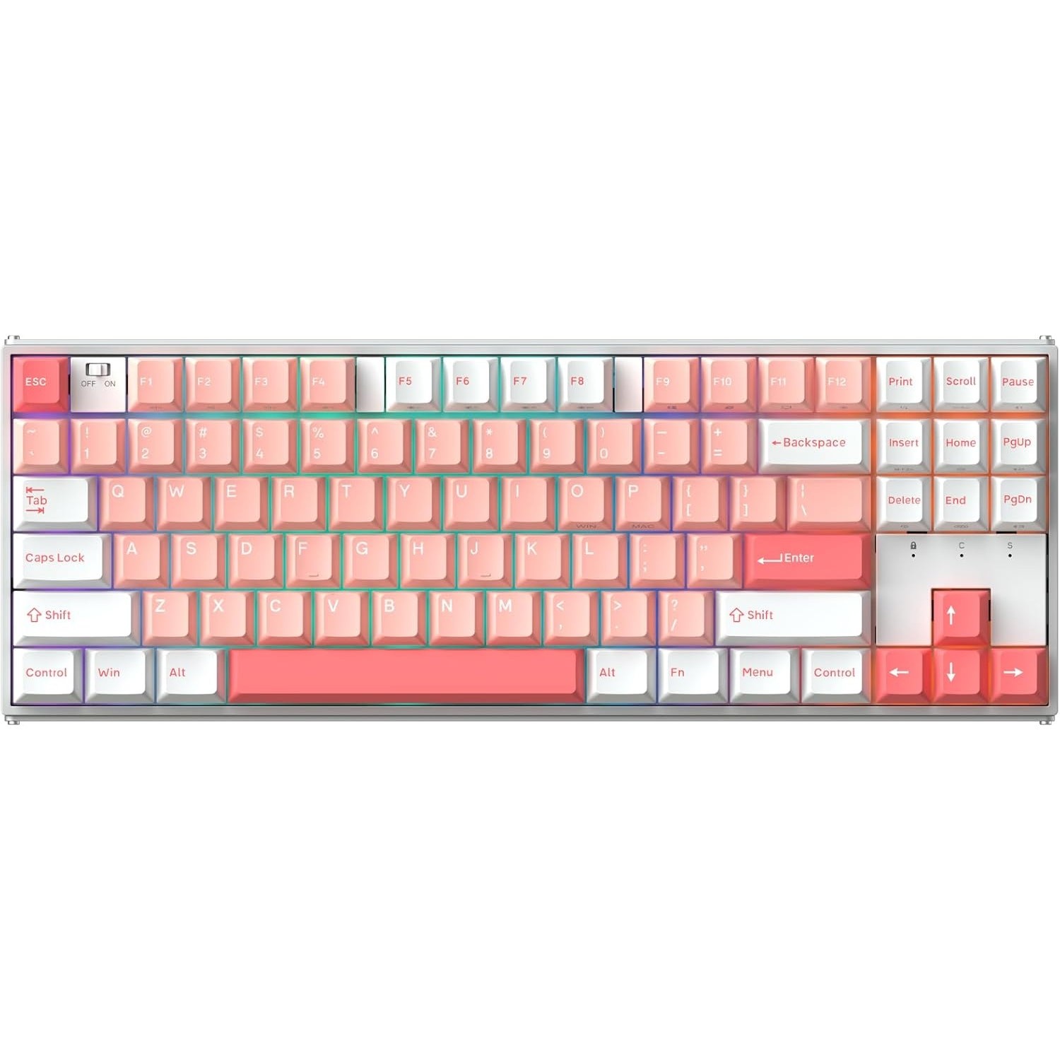 IROK TP87 Tri-Mode Customized Mechanical Keyboard 80% TKL Hot Swapped PBT