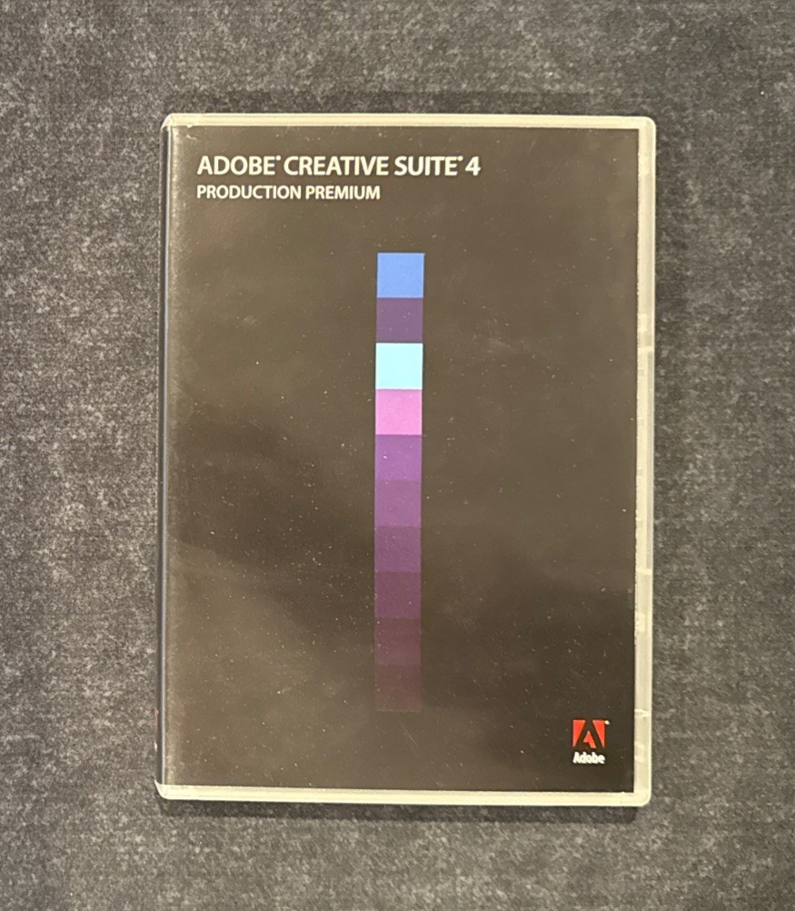Adobe Creative Suite 4 Production Premium For Windows PC Full Retail DVD Version