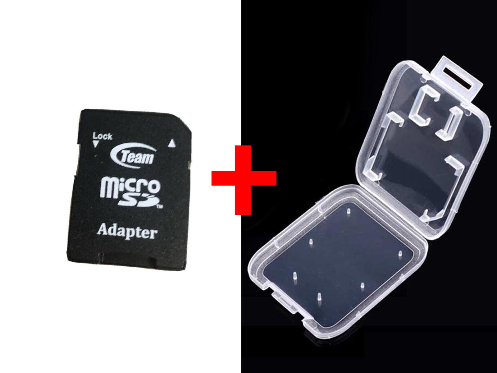 SAVE da PLANET MicroSD to SDHC Memory Card Adapter Converter + a  Free CASE