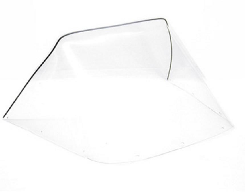 SNO Stuff Windshield - Clear for 1975 Scorpion Whip 400PR Snowmobile