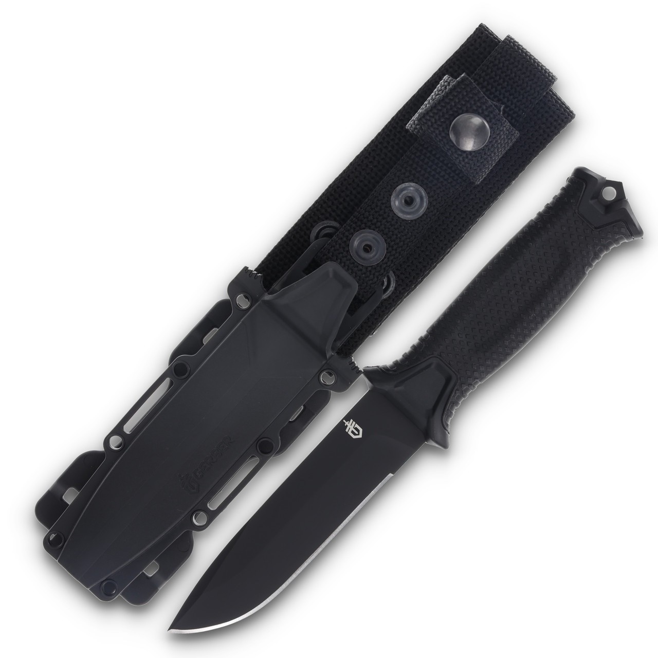 Gerber Strongarm USA - Black Fixed Blade Hunting Knife 100% Hi Quality Brand new