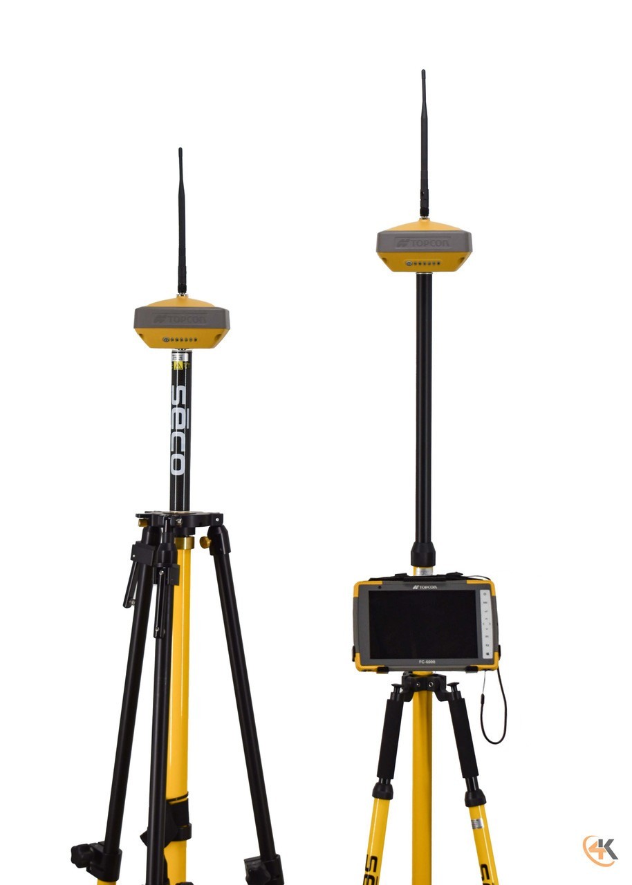 Topcon Dual Hiper VR FH915 900 MHz Base/Rover GPS Receiver w/ FC-6000 Pocket-3D