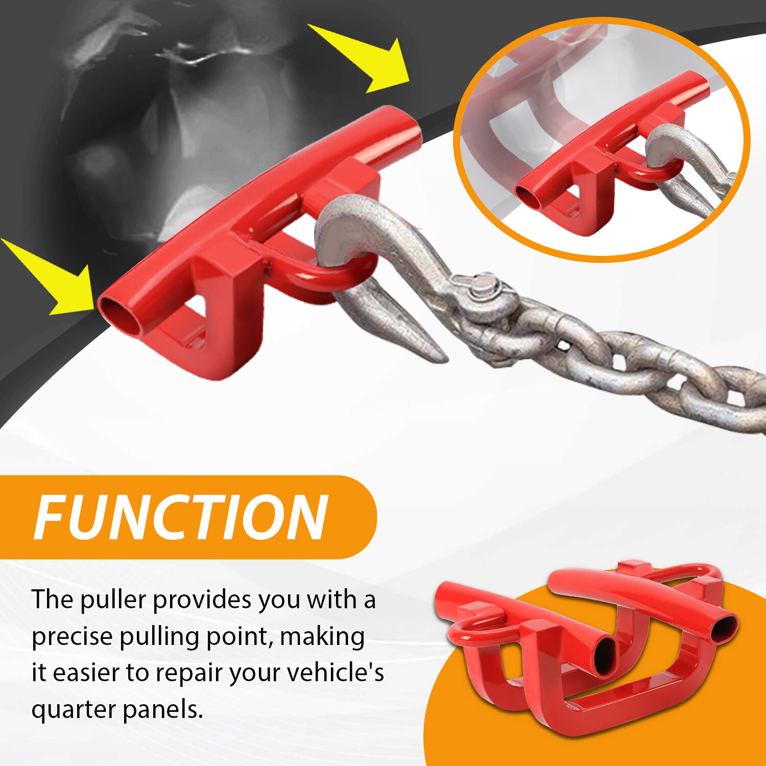 Quarter Panel Puller Wheel Wells Frame Dent Car Bodywork For Auto Collision