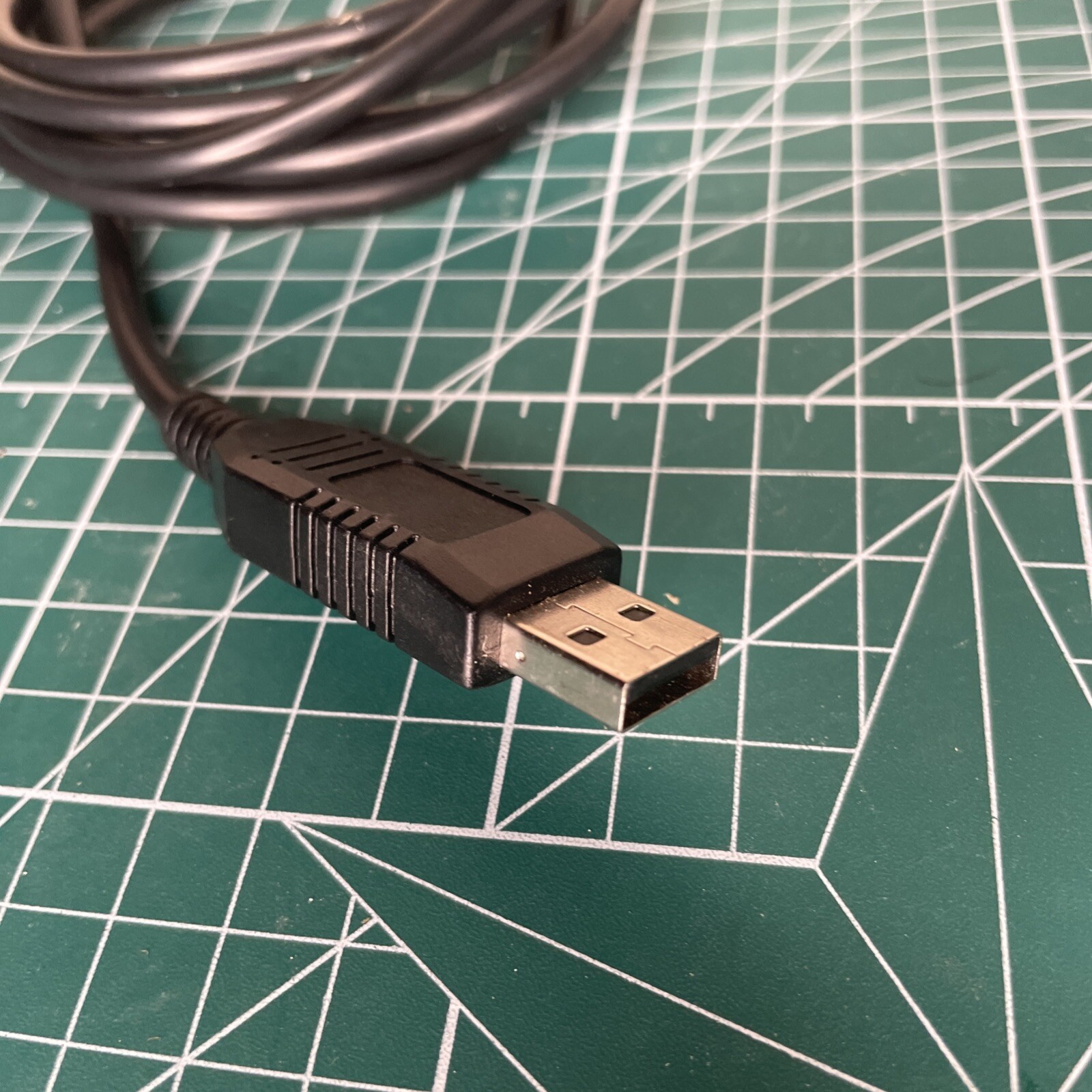 DG Dashuo V4.0 CCD Black USB Barcode Reader S/N 00017246 TESTED WORKING