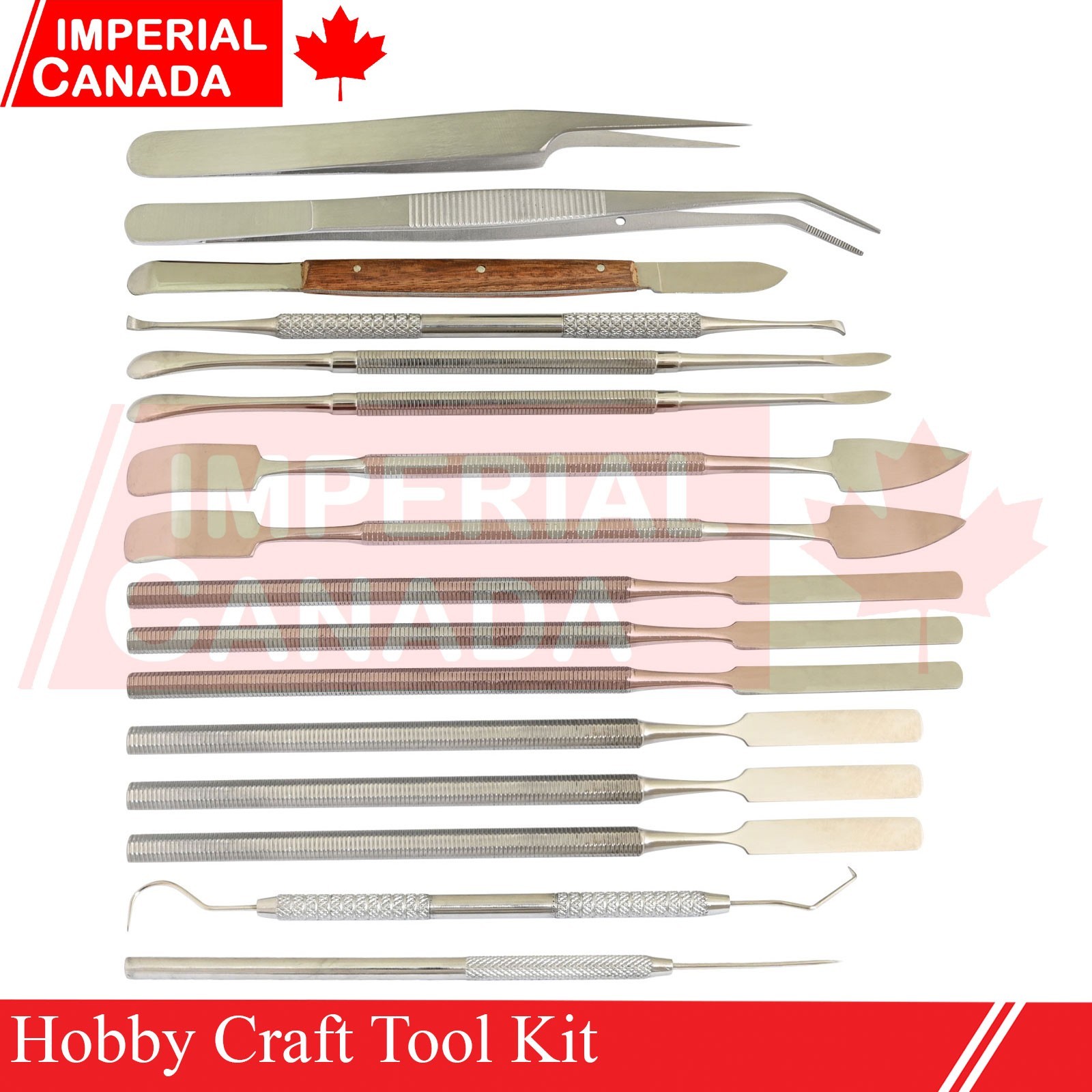 16 Pcs Pottery Tools Clay Set for Modeling Sculpting Carving Artist Craf DN-2664