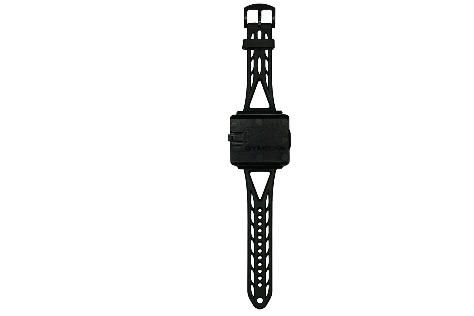 Gymboss Charge Interval Timer and Stopwatch & Watchstrap - Bundle Black / Red