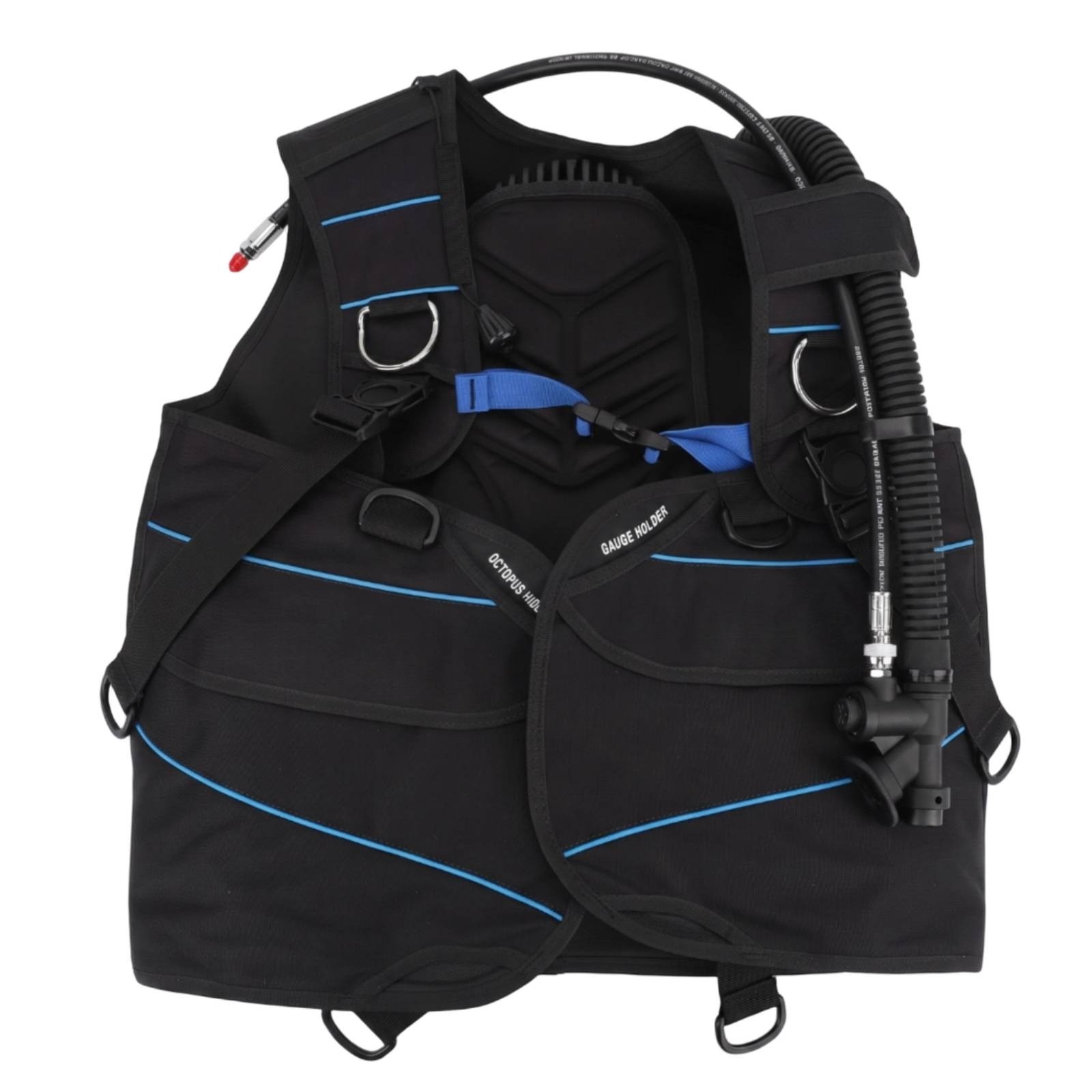 Jacket-Style BCD Adjustable Scuba BCD Padded for Recreational Divers