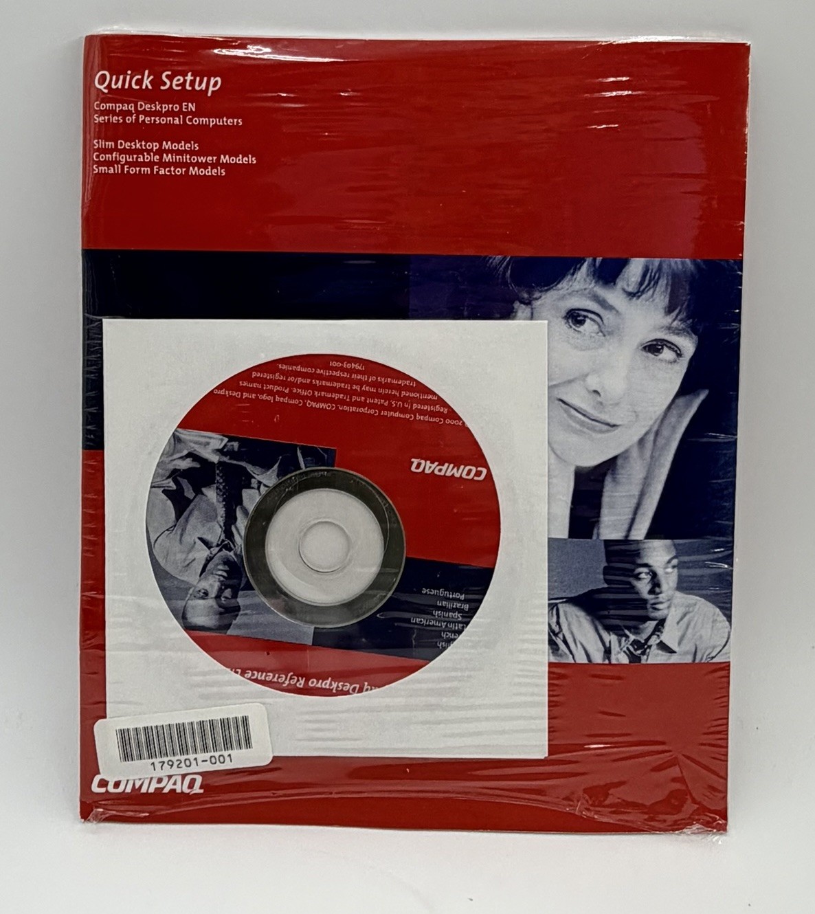 Compaq Deskpro EN Quick Setup Sealed CD & Book Unopened