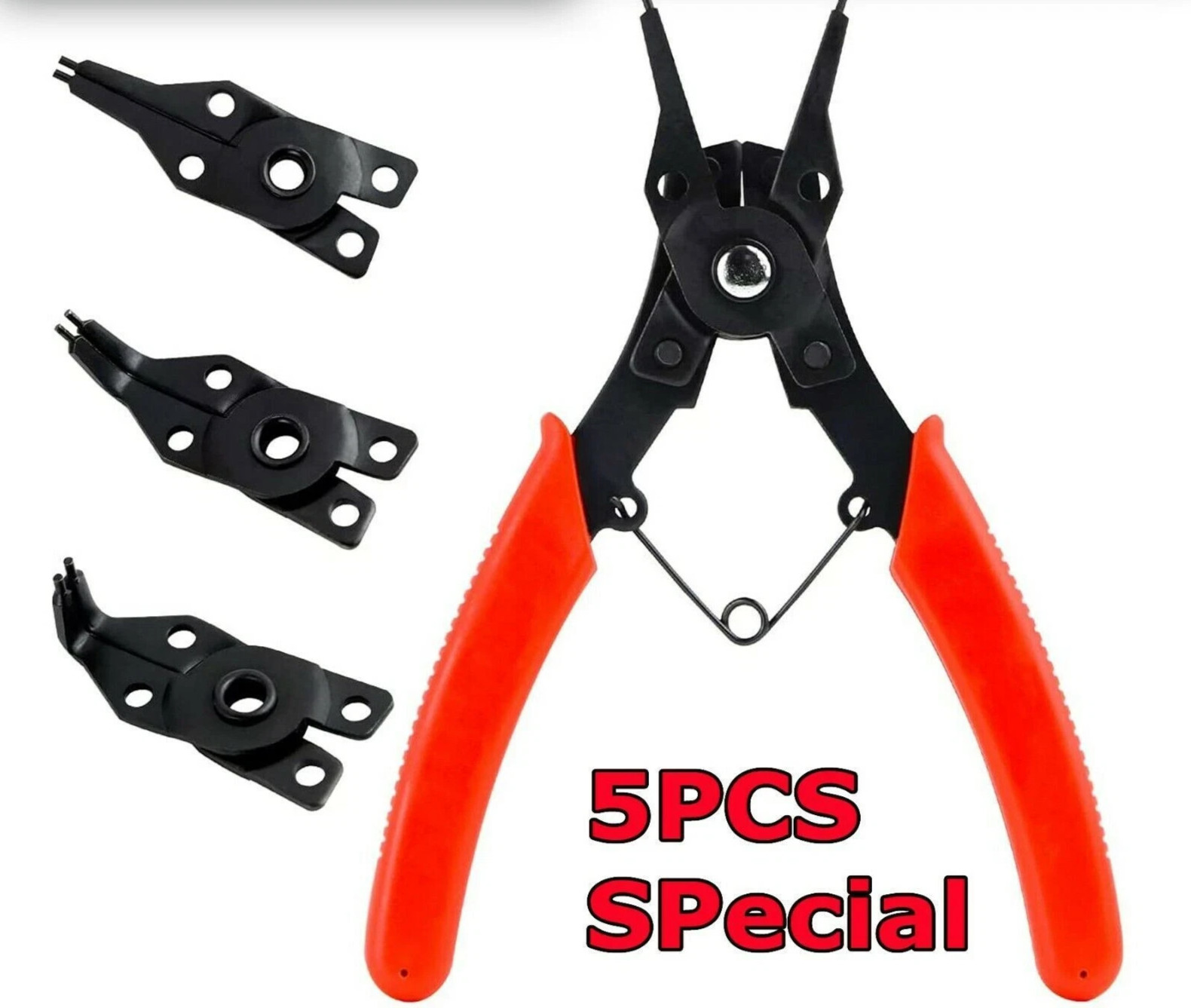 4 in 1 Snap Ring Pliers Plier Set Circlip Combination Retaining Clip Heavy Duty