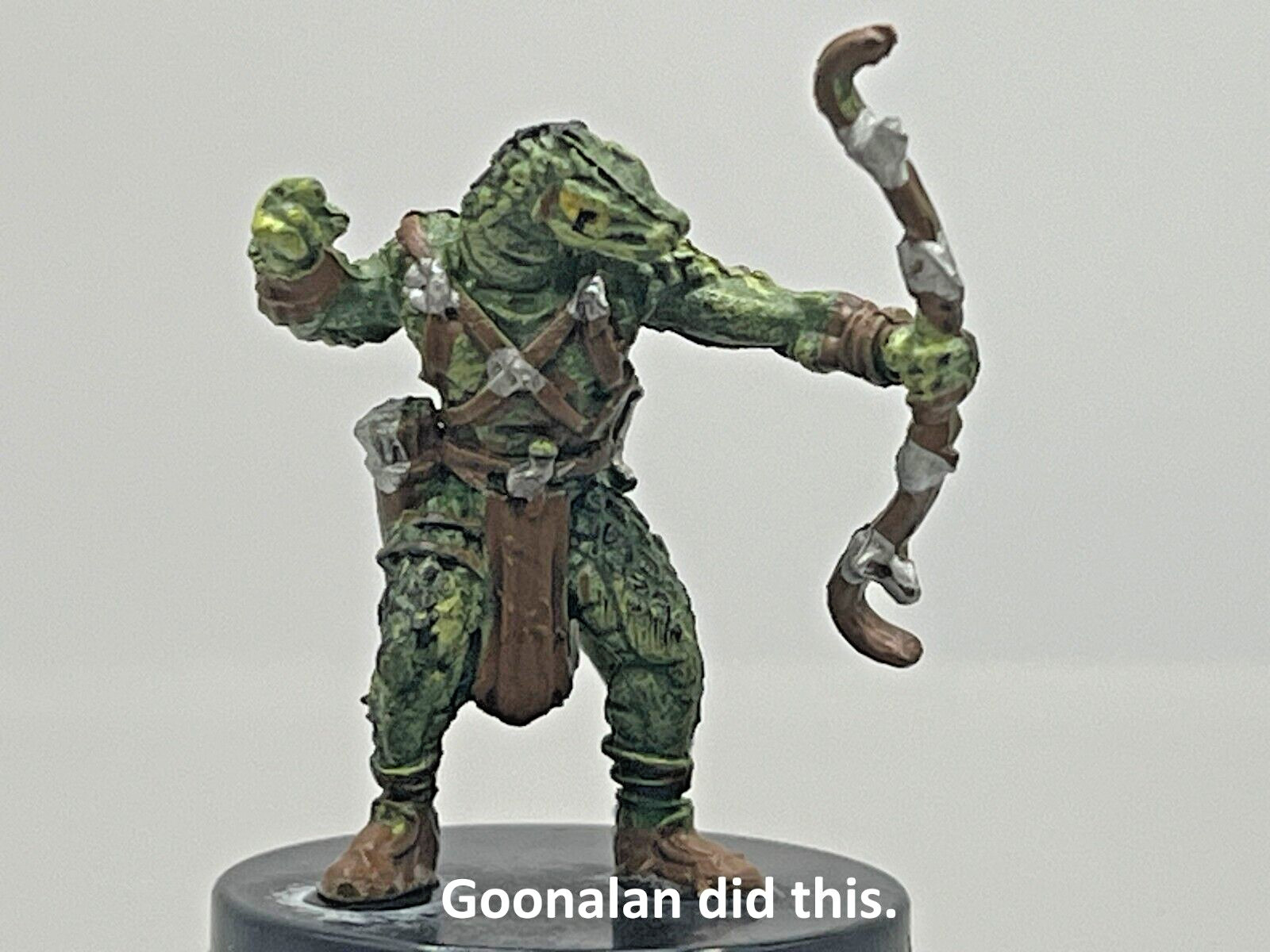 D&D Pathfinder Mini Jungle of Despair 12 Serpentfolk Hunter Yuan-Ti