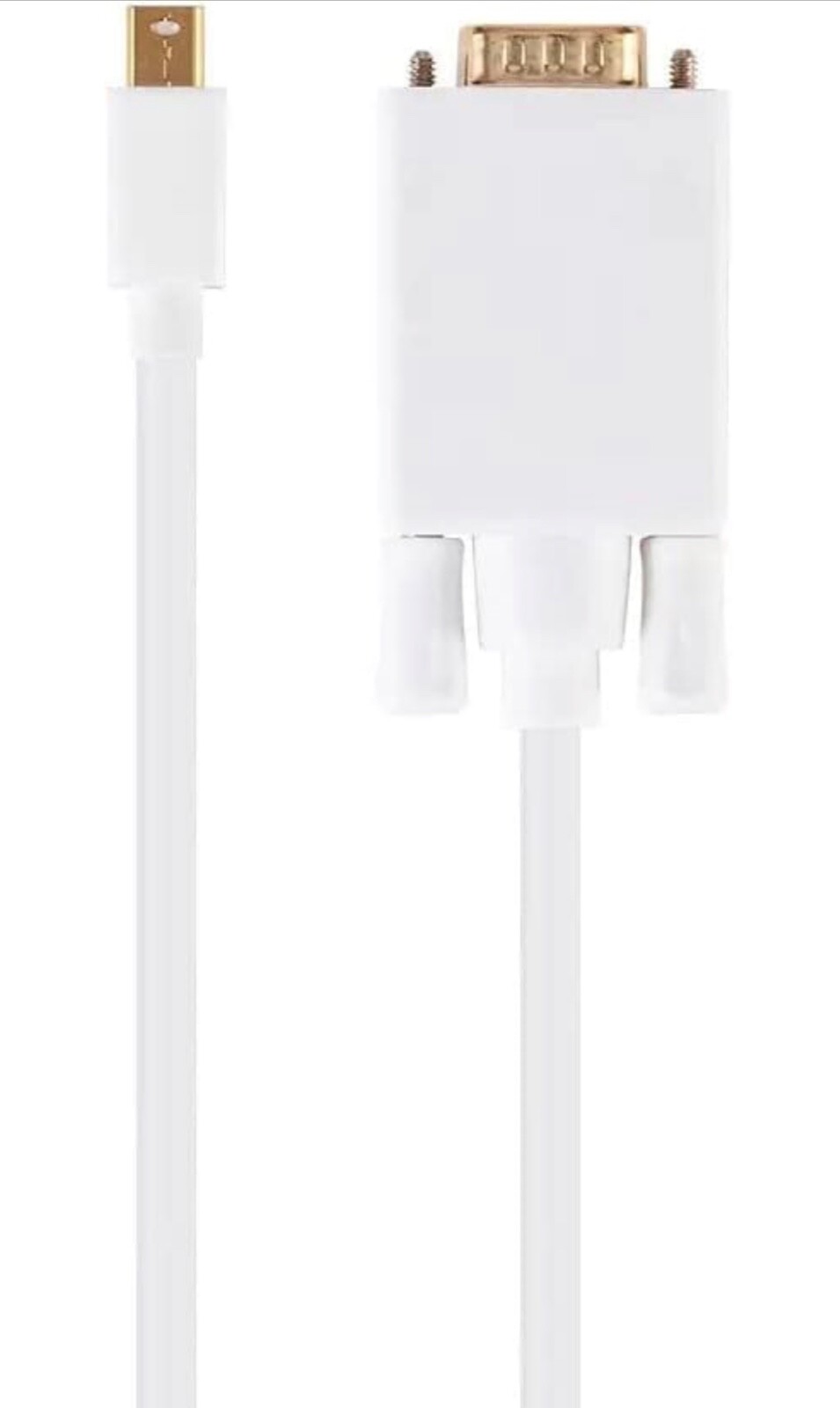 Monoprice Mini DisplayPort to VGA Adapter Cable 32AWG, 10 pies.
