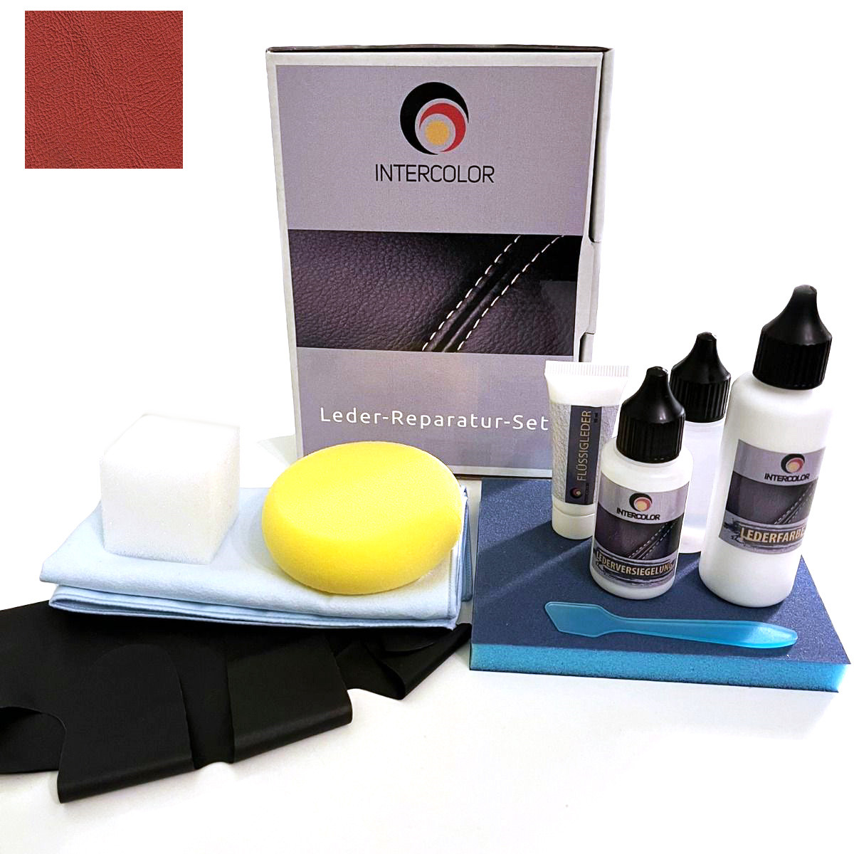 Car Mercedes Classic Scarlet Red Leather Paint Leather Repair Kit Leather Faux Leather