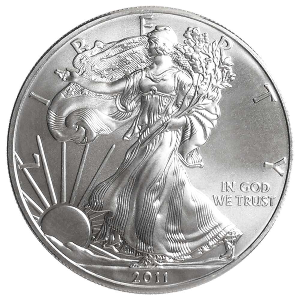 2011 $1 American Silver Eagle 1 oz Brilliant Uncirculated