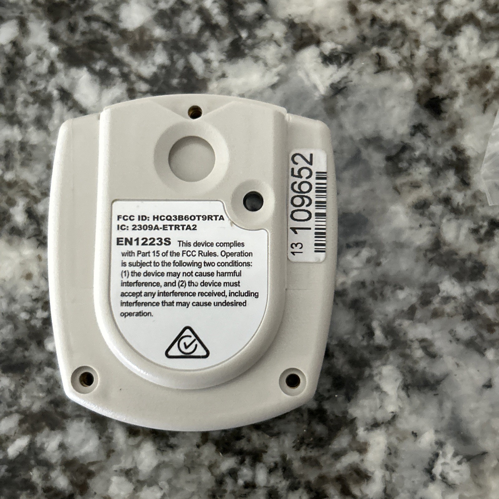 Inovonics EN1223S Single-Button Water-Resistant Pendant Transmitter /OPEN BOX