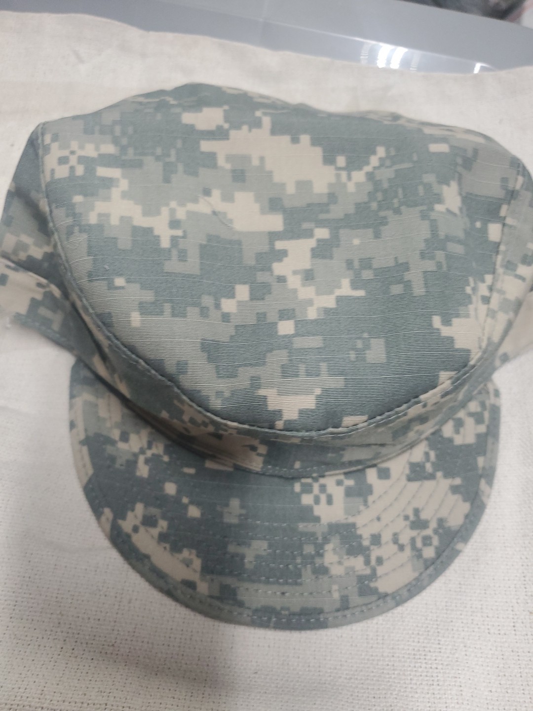 US Military Issue Acu Digital Camouflage Patrol Cap Hat Size 7 5/8