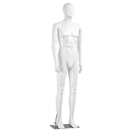 SereneLife SLMAQML Adjustable Male Mannequin Full Body Body-73"