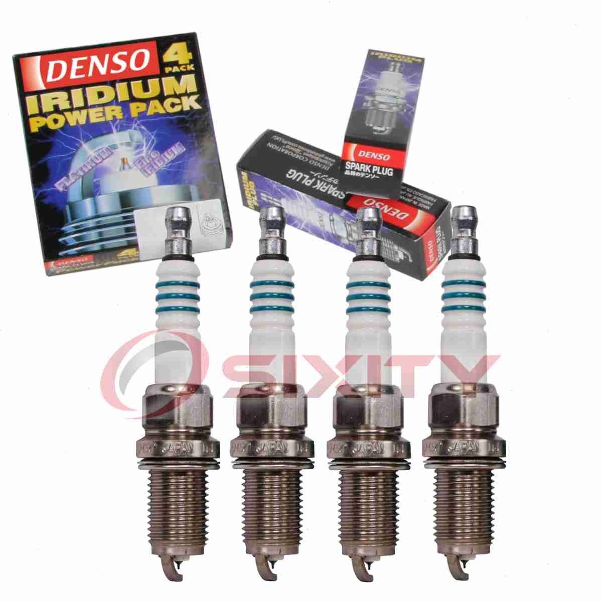 4 pc Denso Iridium Power Spark Plugs for 2001-2009 Toyota Prius 1.5L L4 cf
