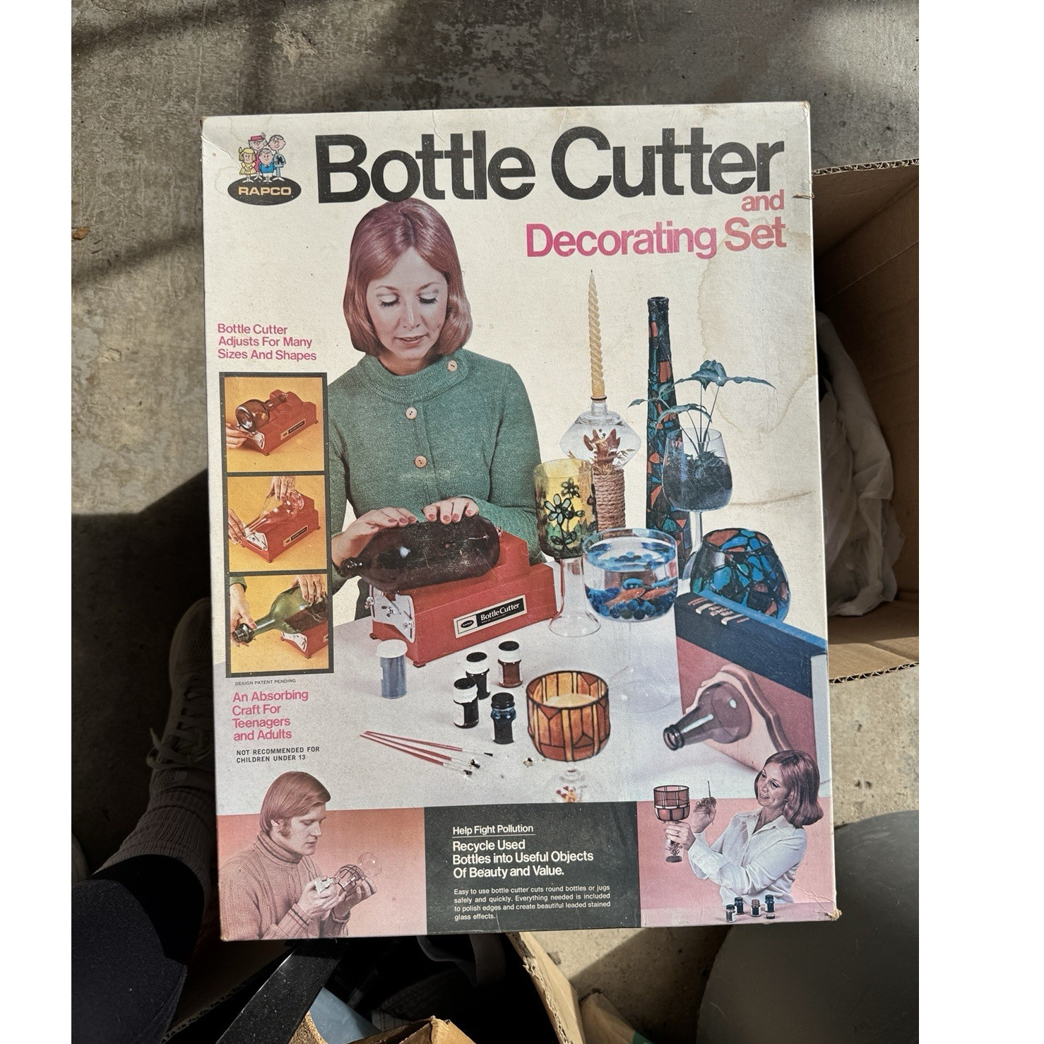 Rapco Bottle Cutter and Decorating Set Model 7260-1 MPN 7260-1 Kit