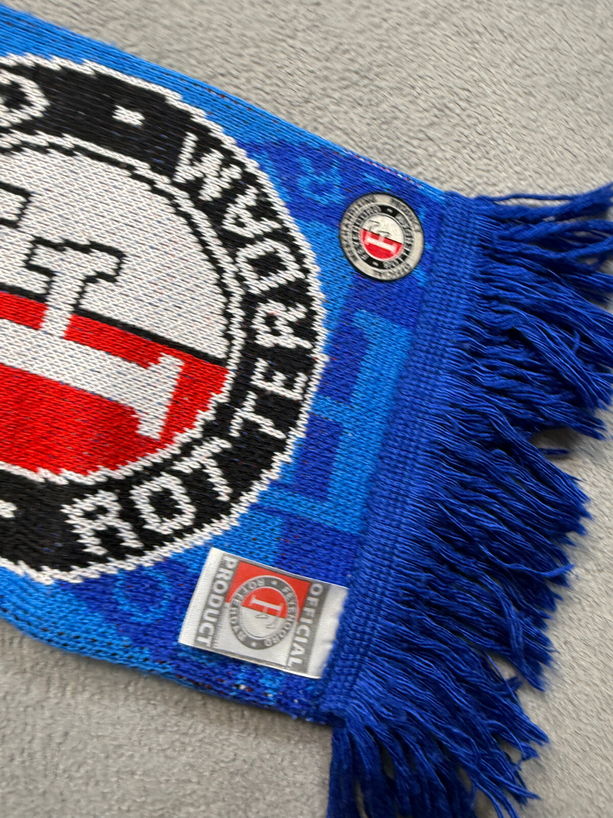 Feyenoord Official Product Fan Scarf Stadium Blue