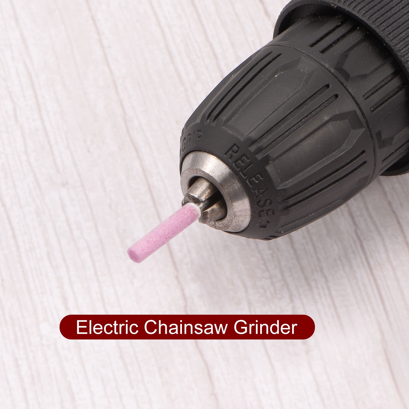 4pcs Diamond Coated Chainsaw Sharpener Bits 5/32" Chain Saw Grinder, Ceramics