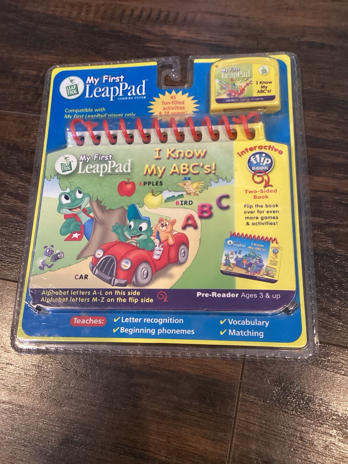 Leapfrog My First LeapPad Interactive Book & Cartridge Set I Know My ABC’s New