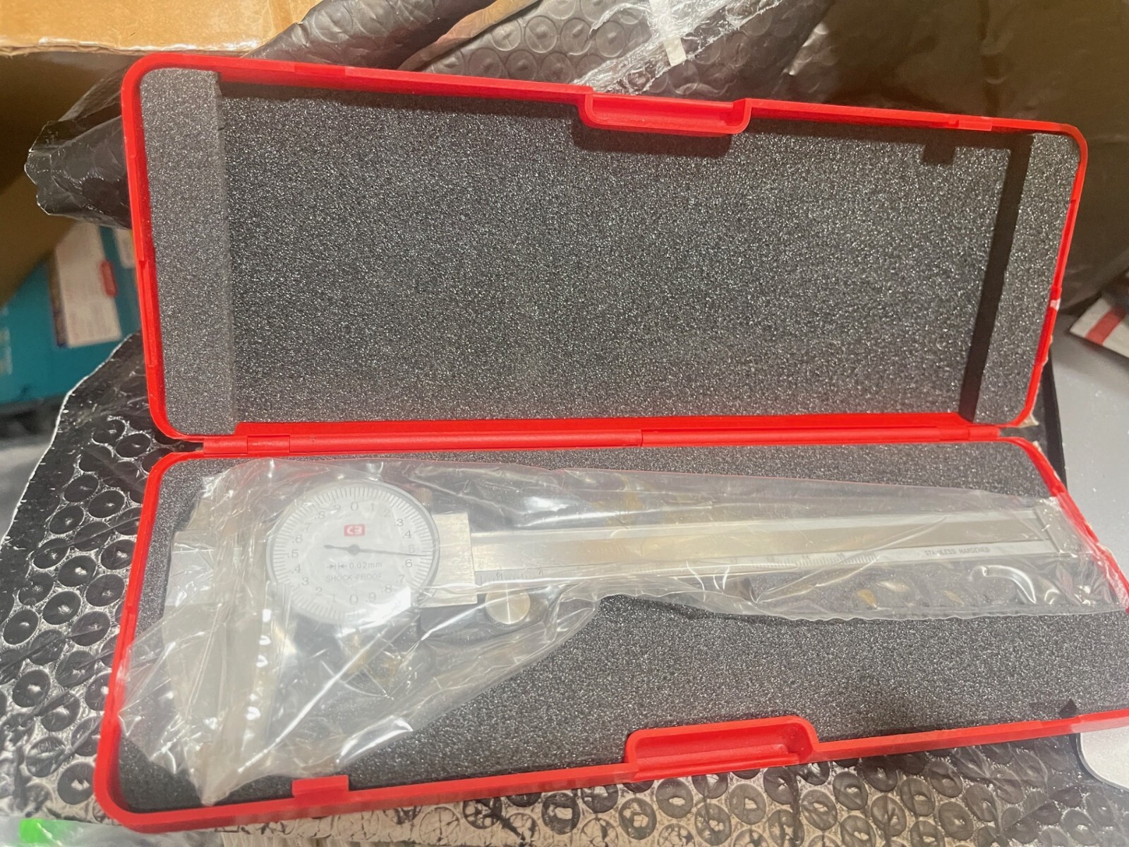 Chicago Brand Premium Industrial Dial Caliper 50012 0.02mm reading(T12)