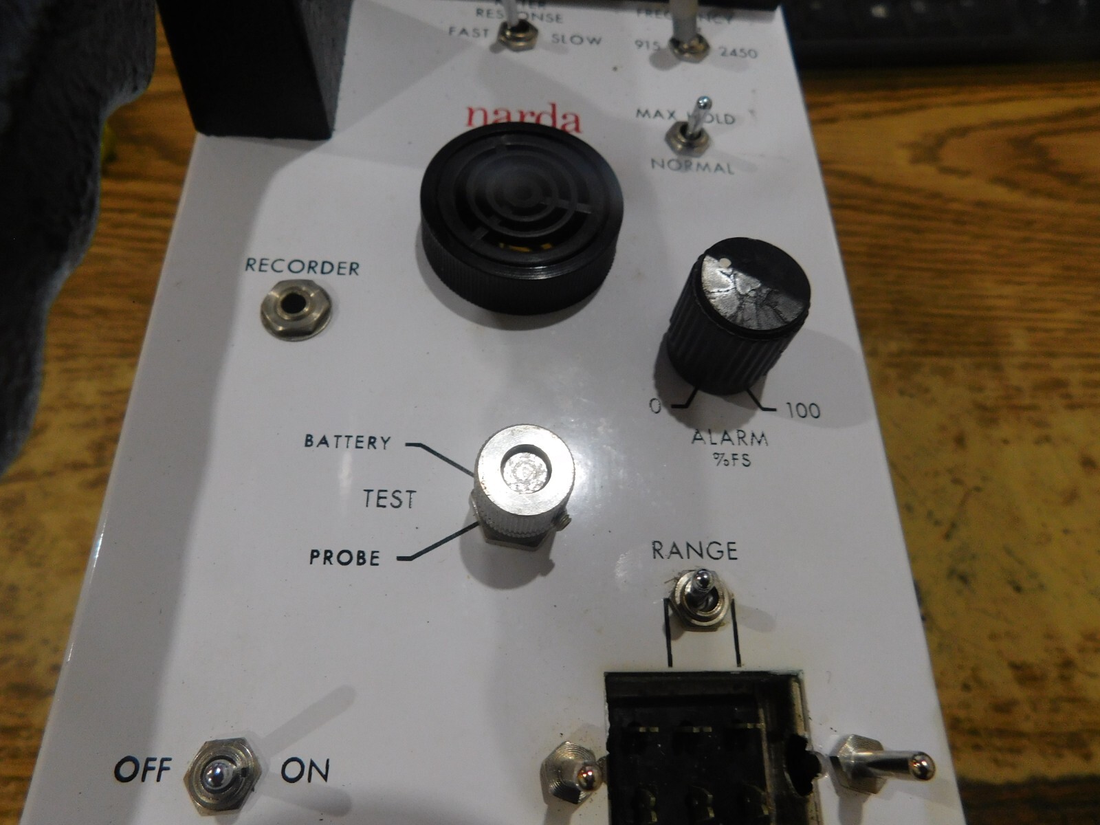 Narda Model: 8110B Electromagnetic Radiation Monitor.