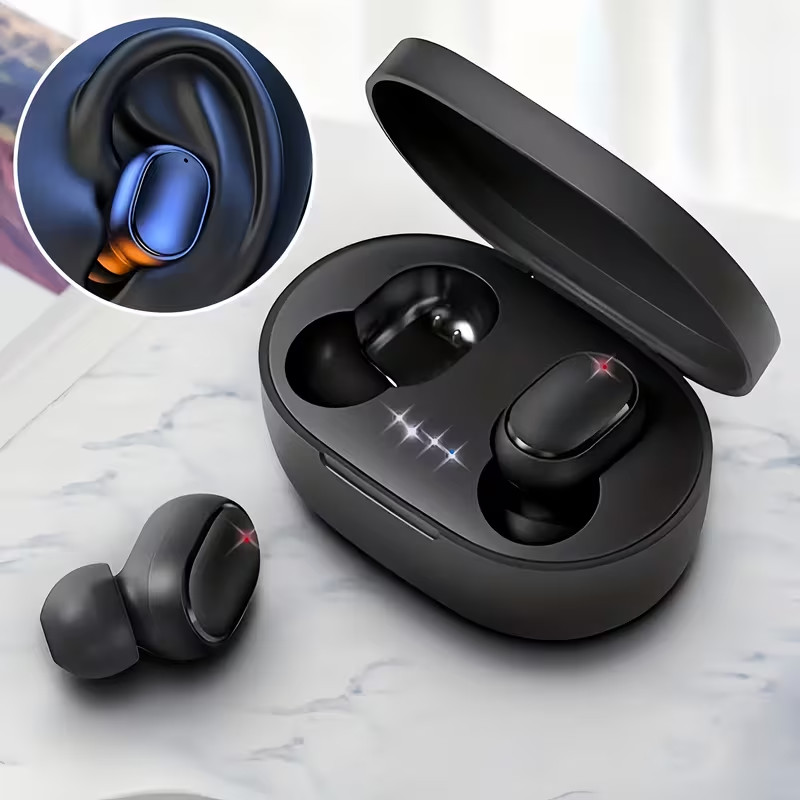 TWS Bluetooth Wireless Earbuds Waterproof Bluetooth 5.0 Headset Noise Cancelling