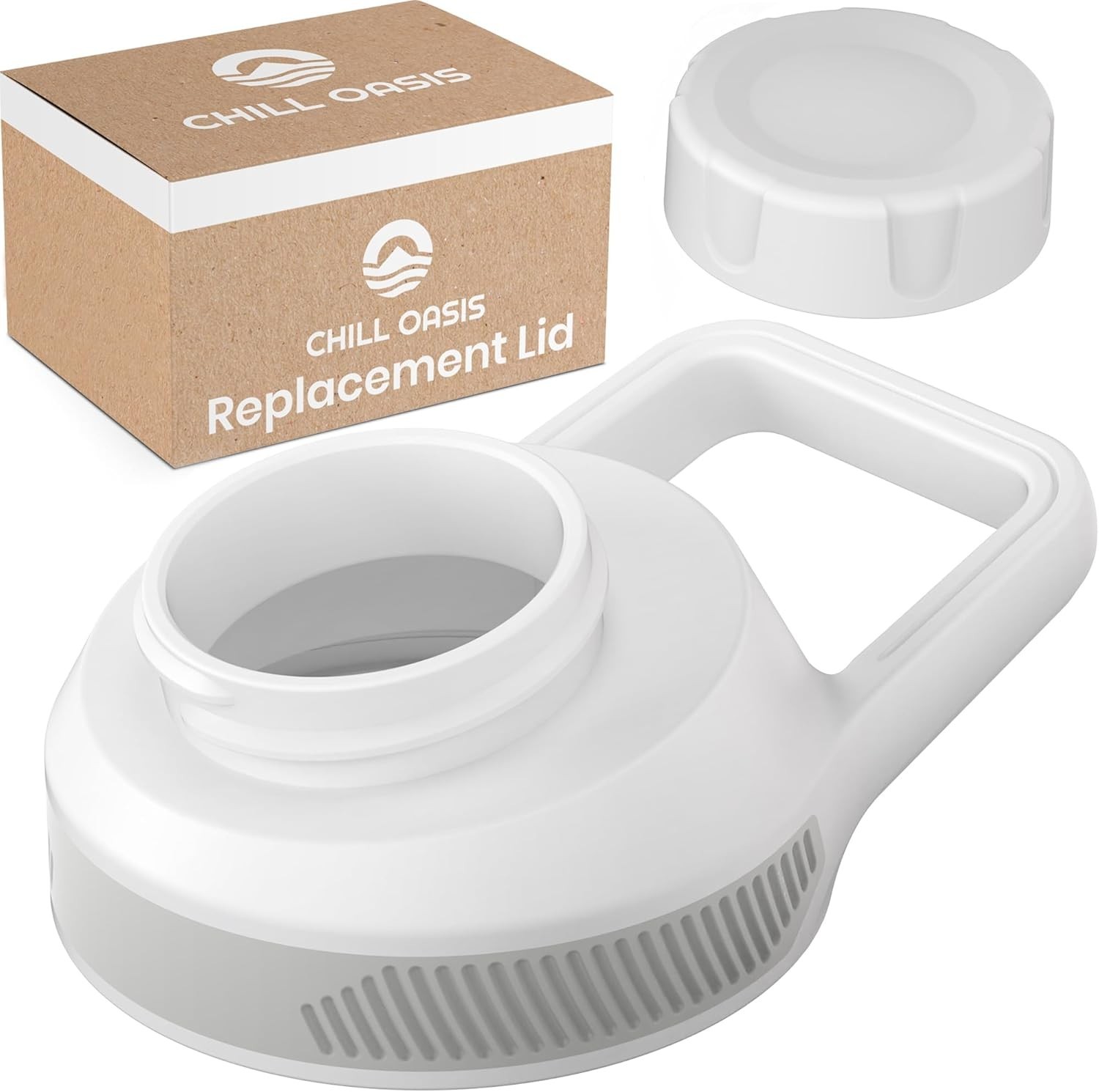 Replacement Lid Compatible with Cirkul Water Bottle | Fits Flavor Cartridges