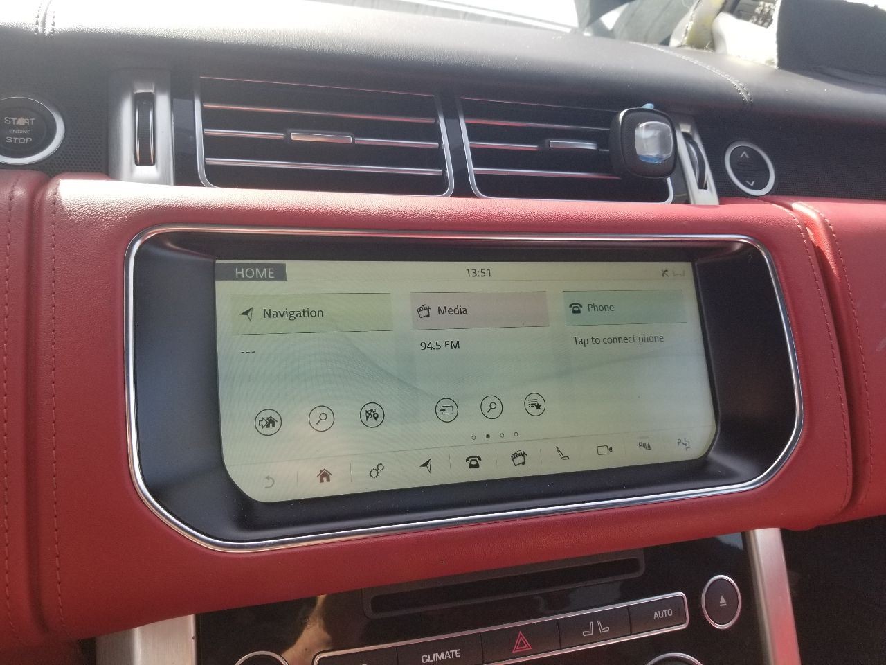 17 2017 RANGE ROVER AUTOBIOGRAPHY SRS CONTROL MODULE HY3214D374AA