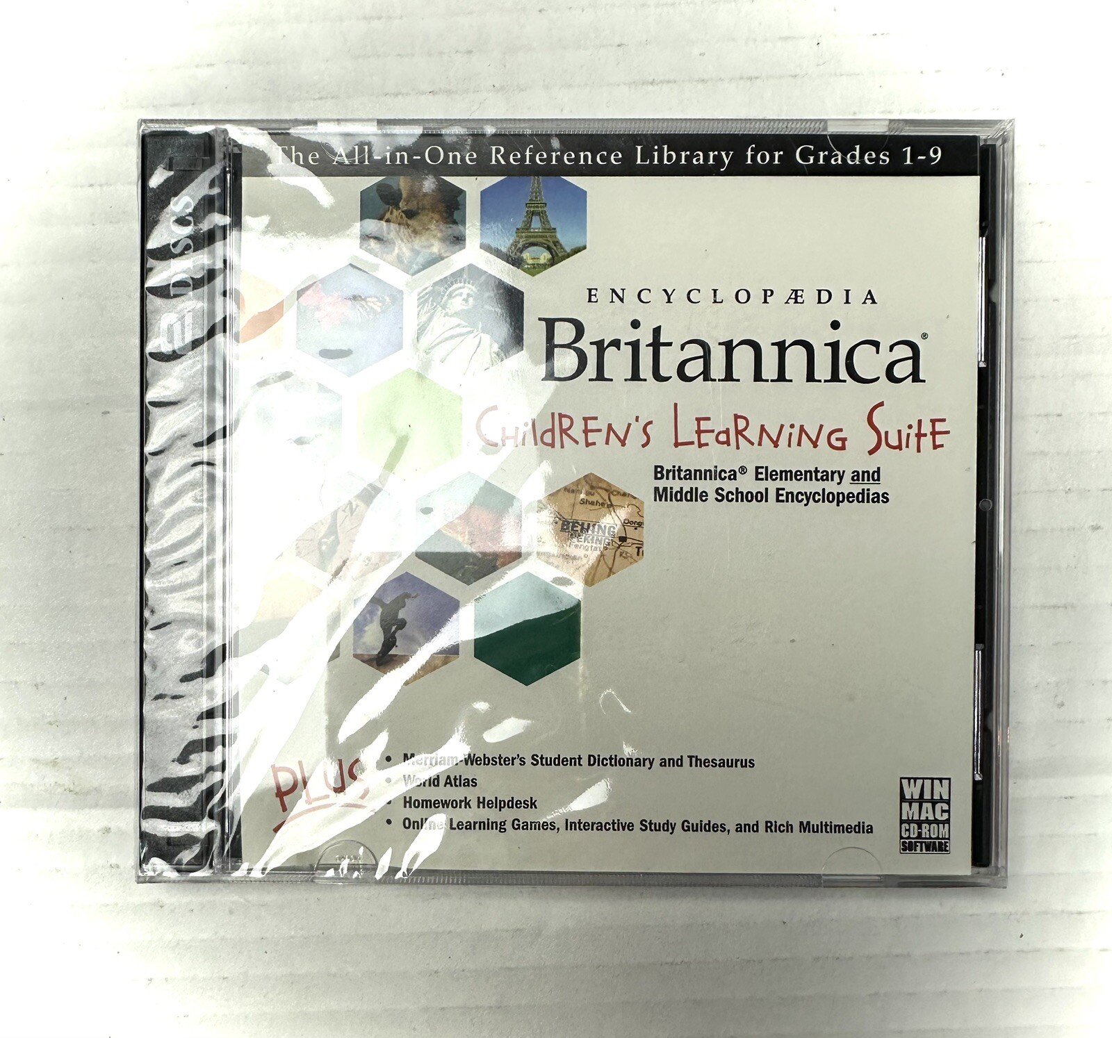 Britannica Children’s Learning Suite Encyclopedia Reference Library CD ROM