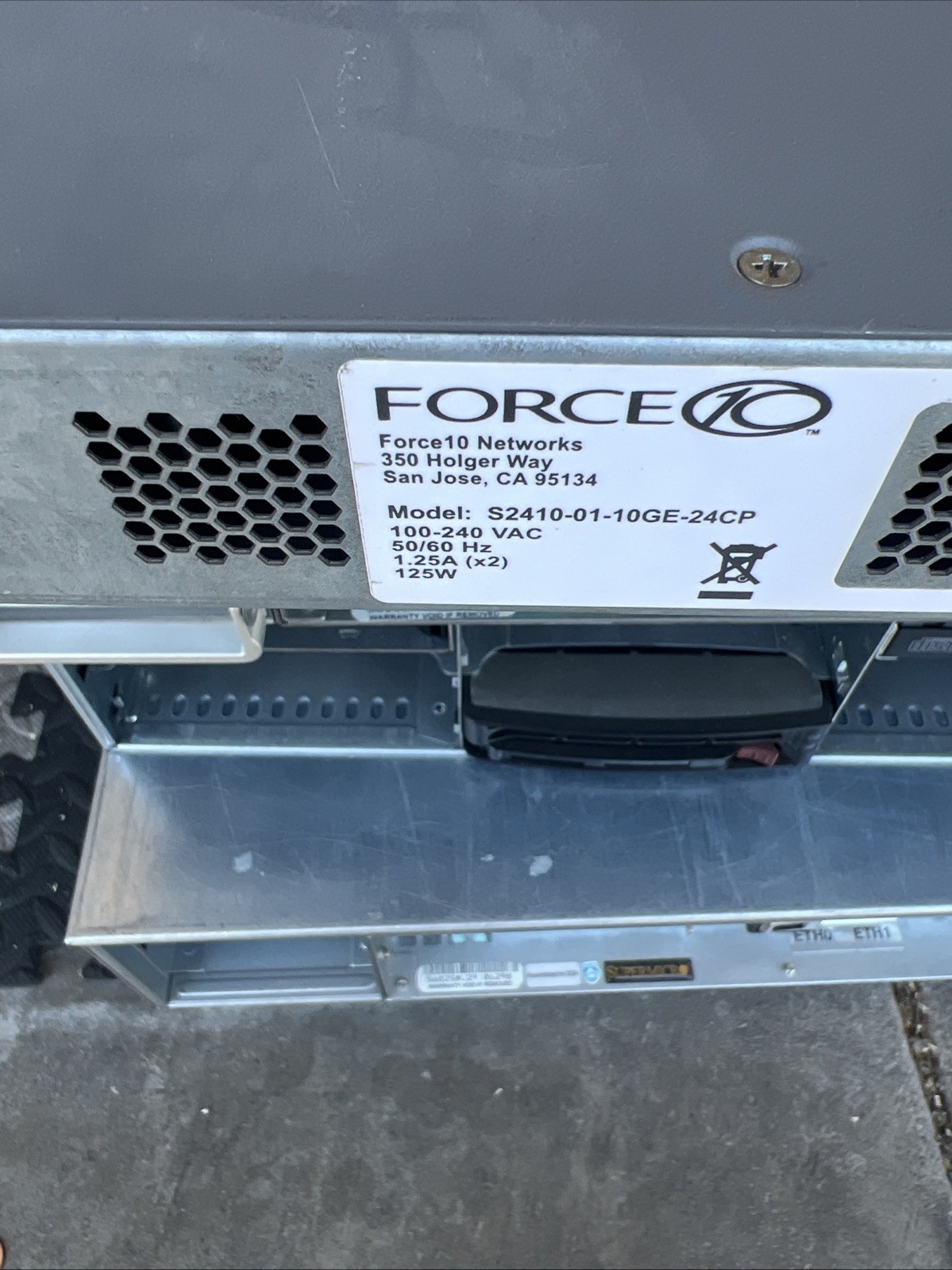 DELL S2410-01-10GE-24CP FORCE10 SWITCH