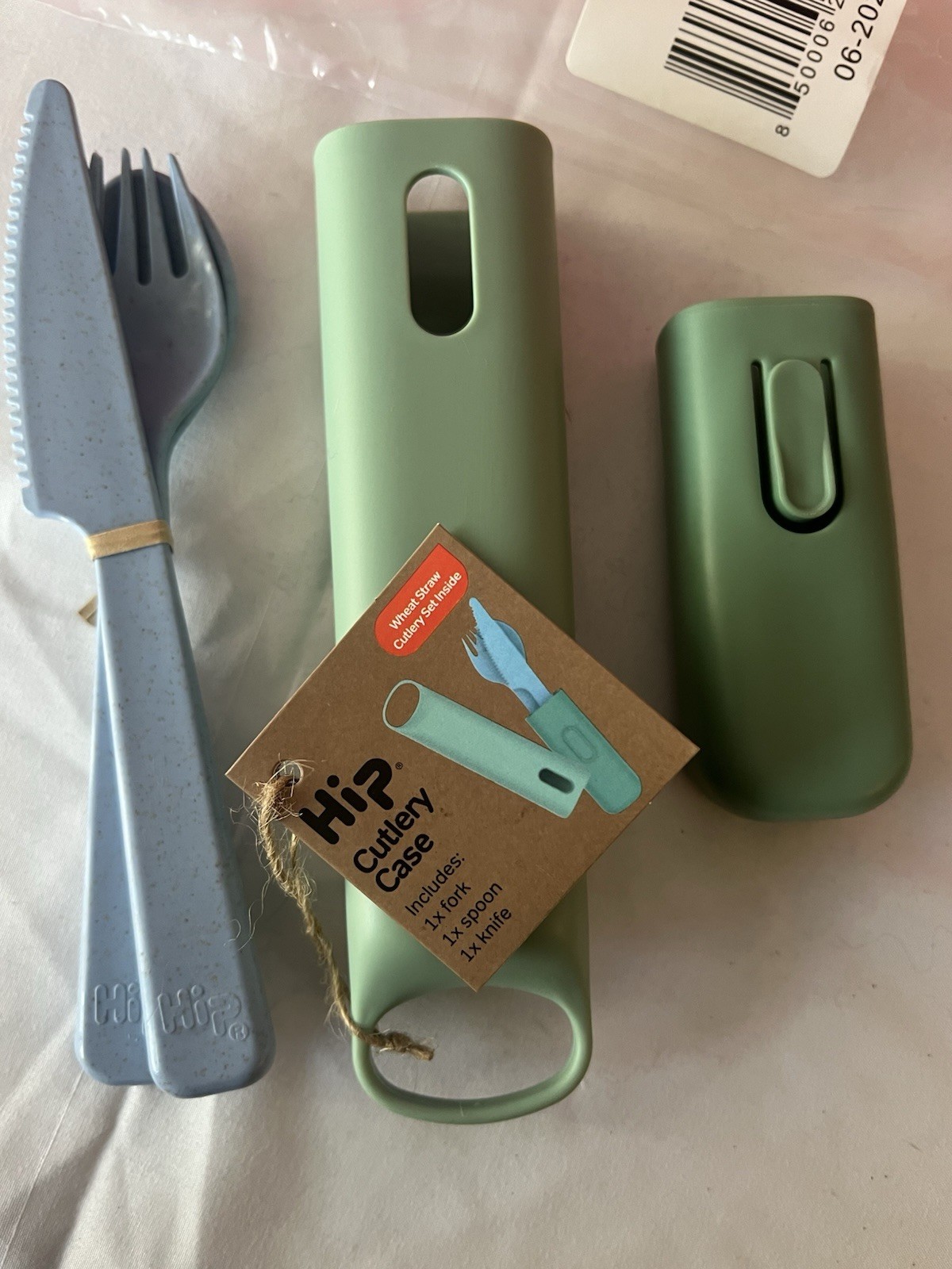 Hip Cutlery 3pc Set with Carrying Case New Dorm Room, Compact Travel
