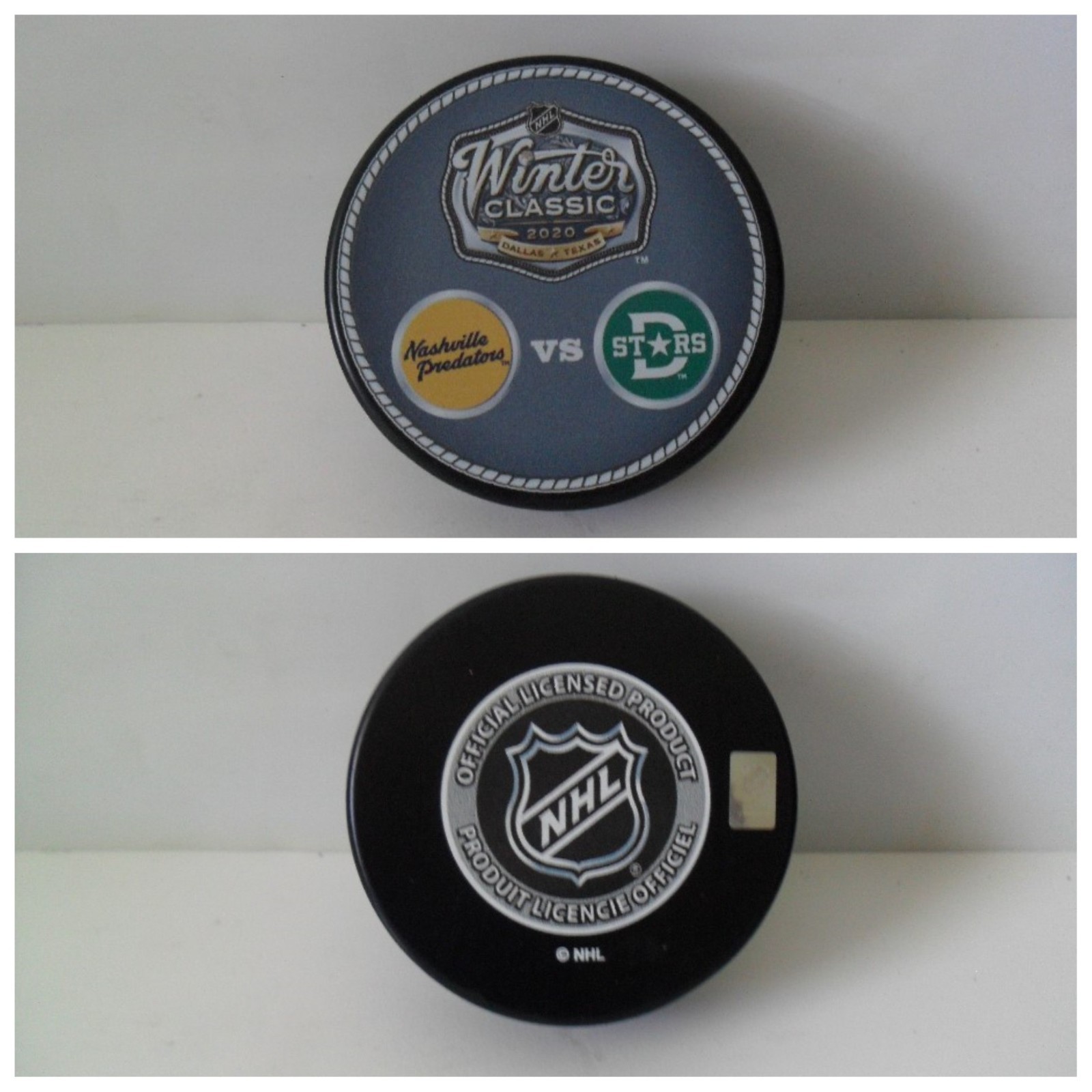 2020 NHL Winter Classic Puck - Nashville Predators vs Dallas Stars - BRAND NEW