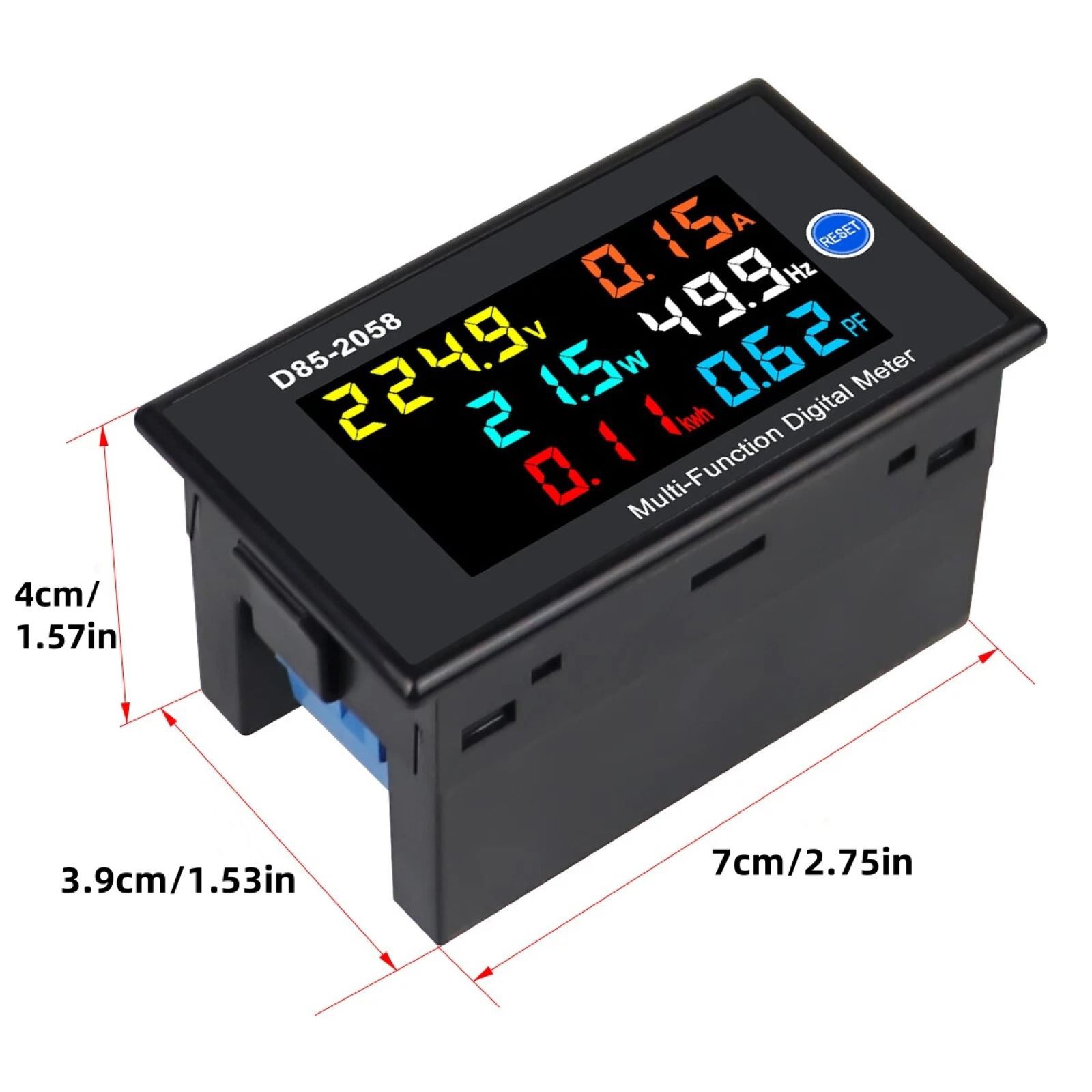 1* AC panel meter With High Precision and Dynamic Range Design D85-2058