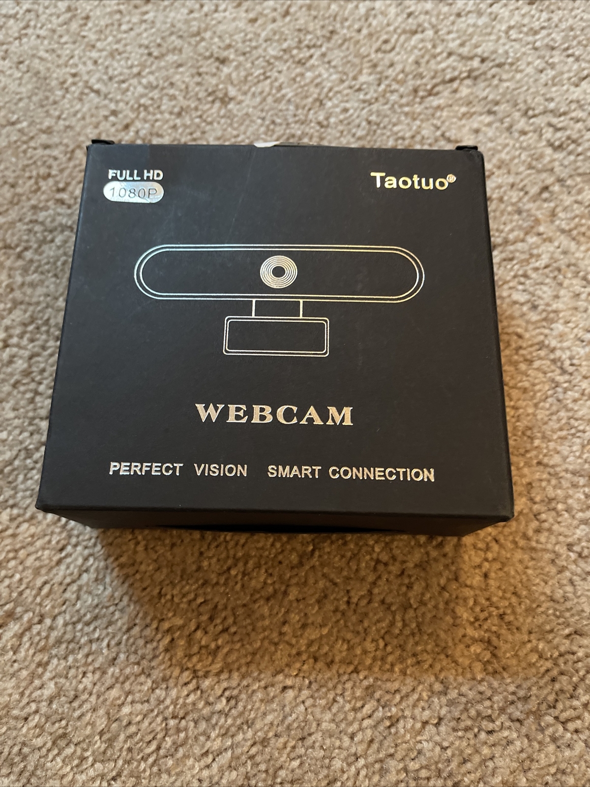 Webcam With Microphone, 1080p HD Webcam - USB Computer Camera For PC Laptop