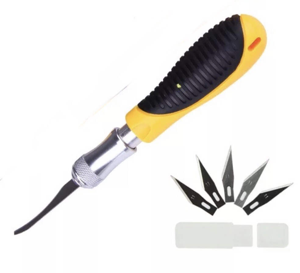 Precision Wood Carving Hobby Knife w 7 Razor Blades 8106PK US FREE SHIPPING