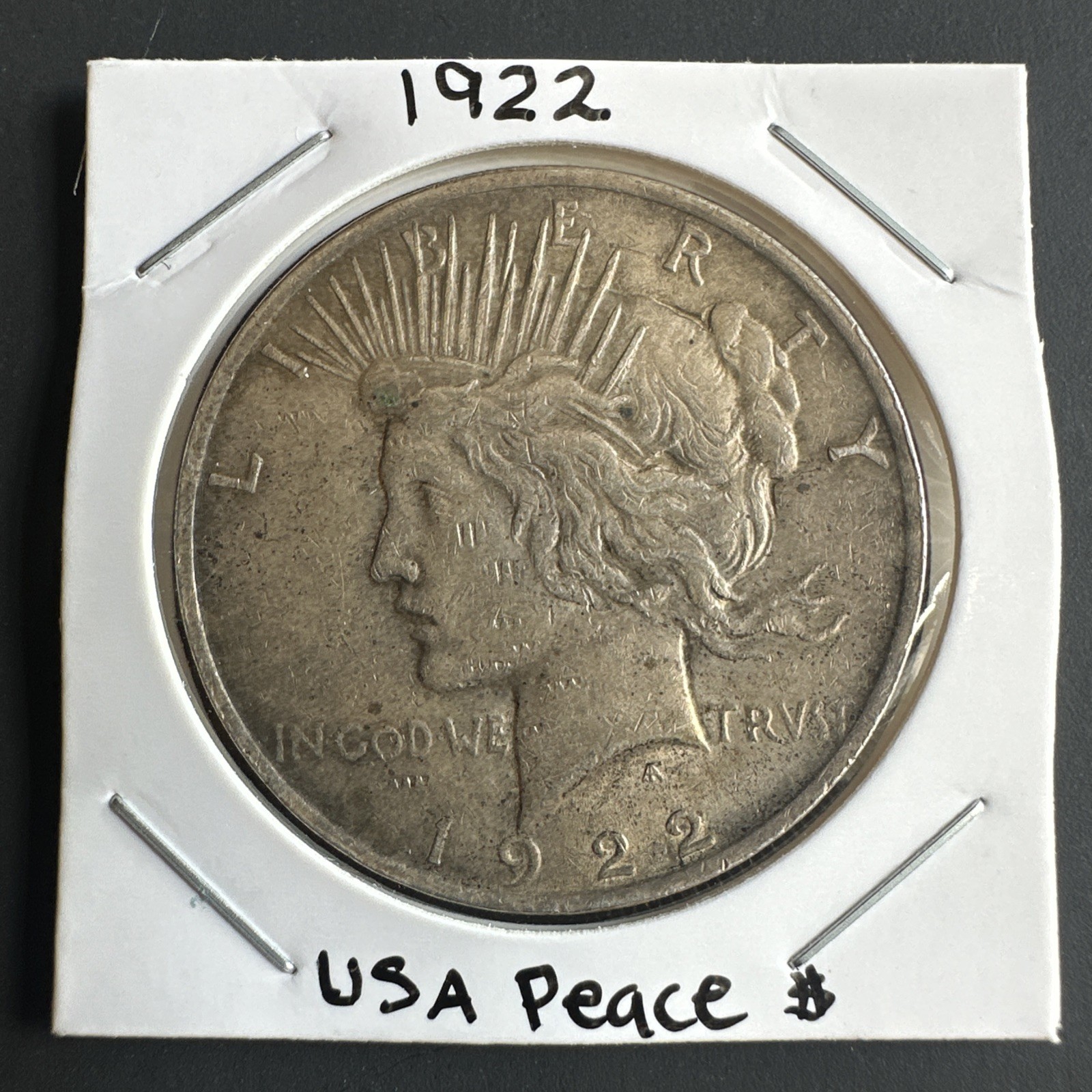 1922 USA Peace Dollar $1