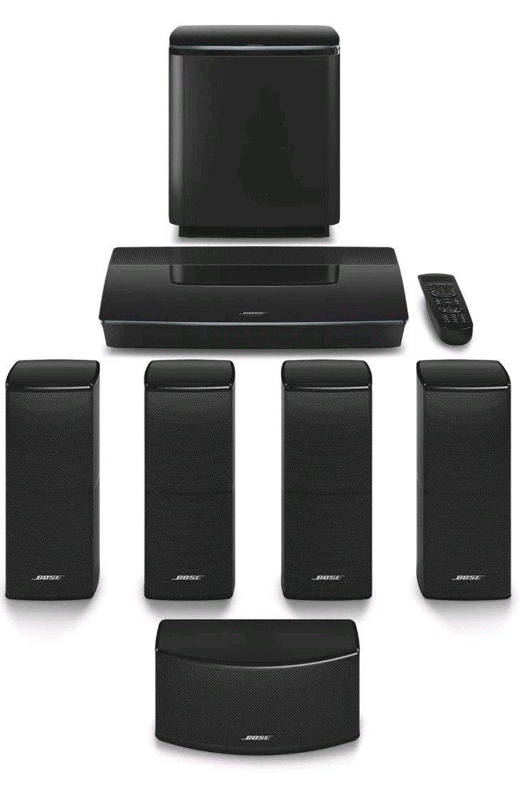 Bose Lifestyle 600 Home Theater System - 5.1 Surround Sound - Black