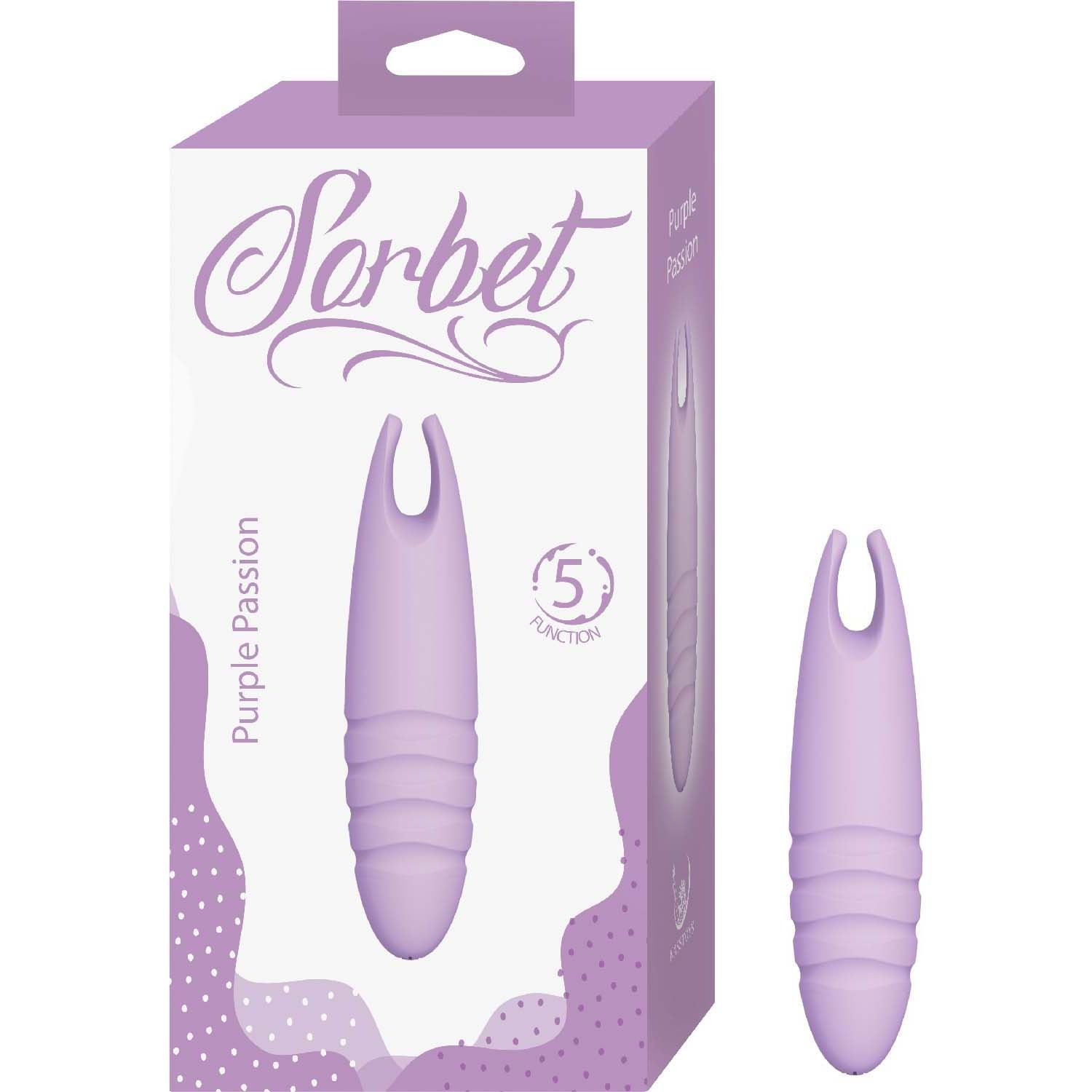 Nasstoys Ultimately Pleasurable Sorbet Purple Passion Vibrator Lavender, New