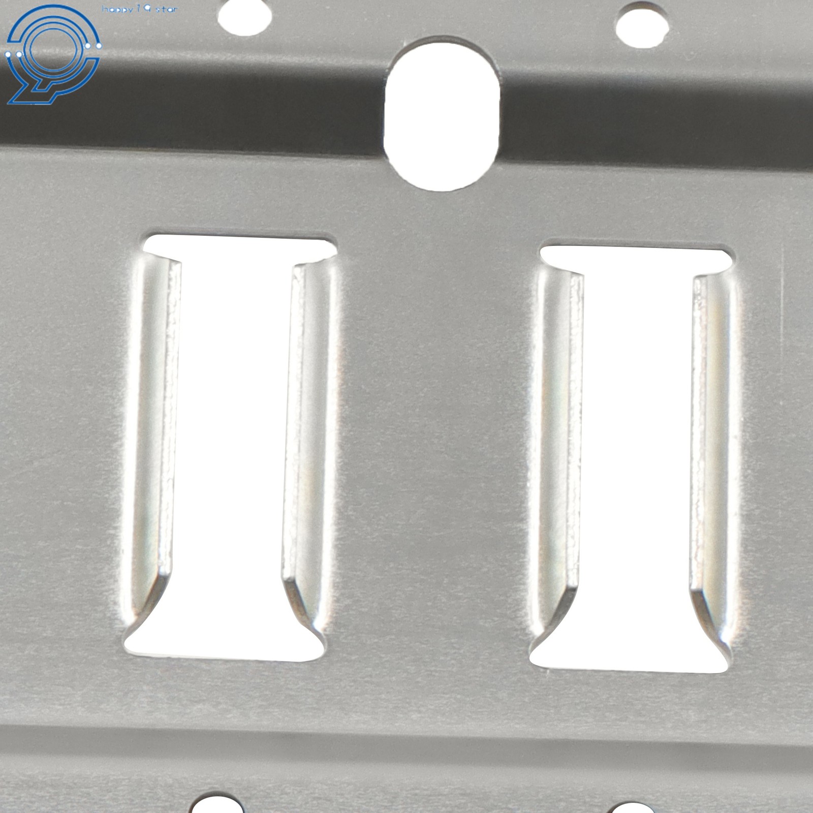 5 Pack 5' E Silver Track Tie Down Rail Kit For RV Trailer Camper Truck