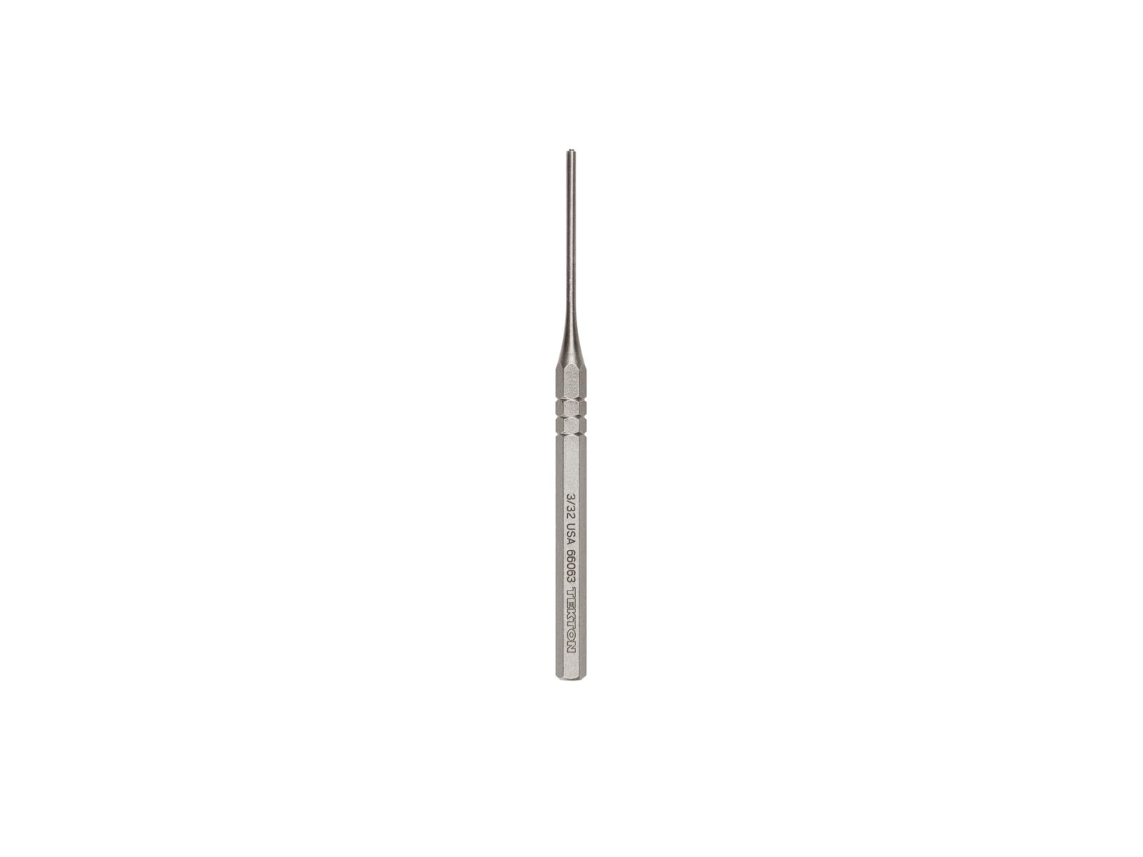TEKTON 3/32 Inch Roll Pin Punch | 66063 | Made in USA in., 0