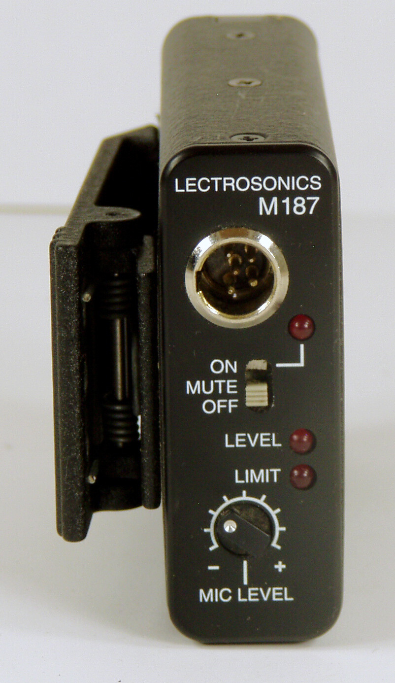 Lectrosonics CR187 Wireless Microphone Transmitter Receiver Two Mics Many Extras