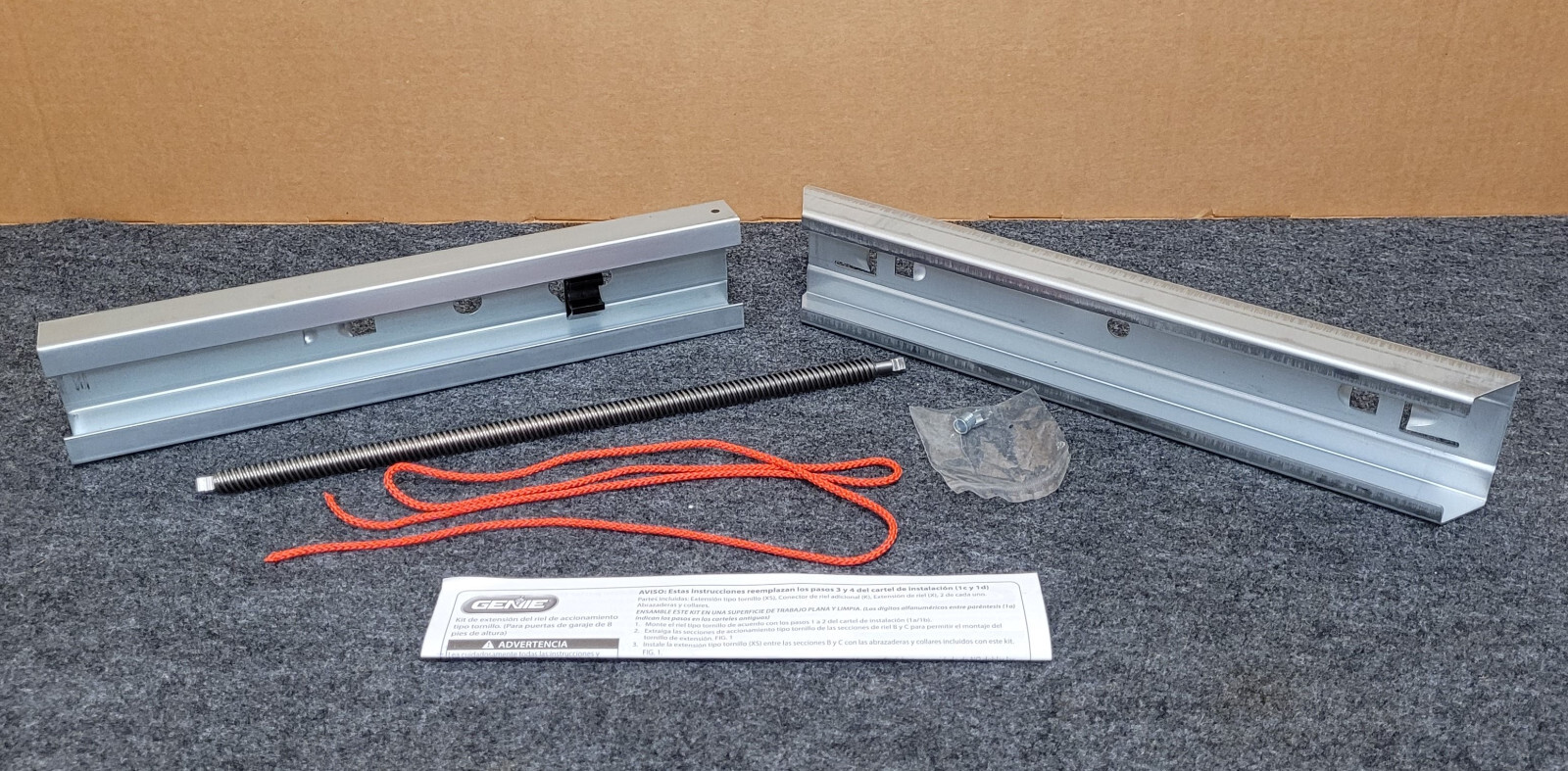 Genie Garage Door Opener Screw Drive Extension Kit (to 8 Feet) EKSC