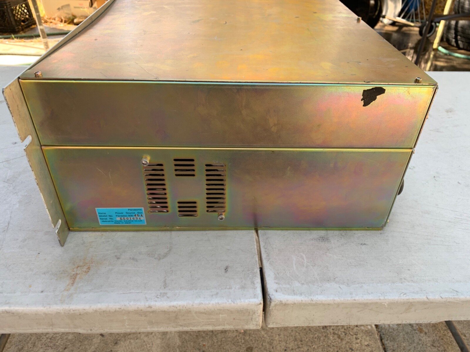 PANASONIC PANADAC Model 936-45A Power Source Box ( Made in Japan)