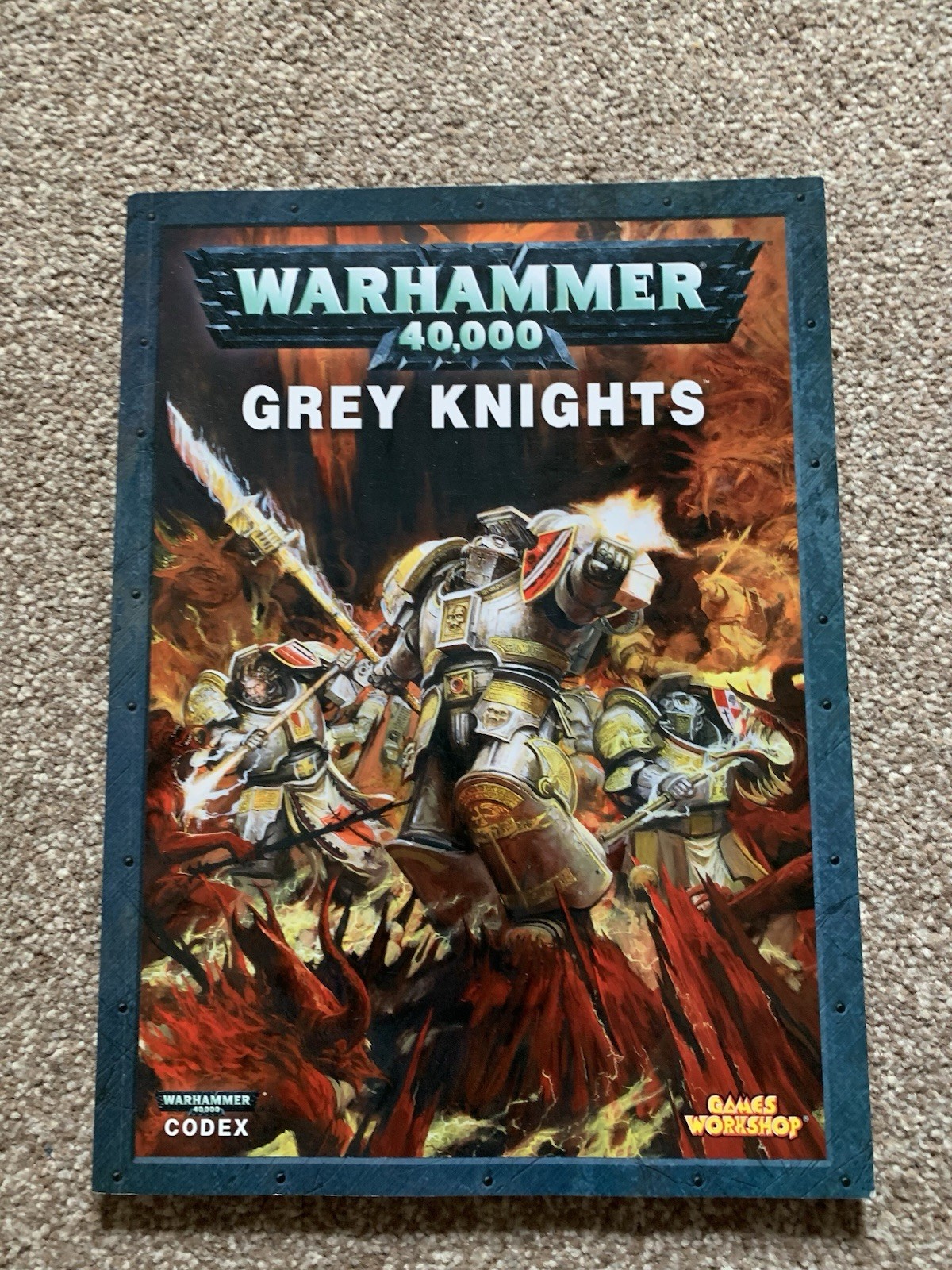 Warhammer 40k Grey Knights 5th Edition Softcover Codex