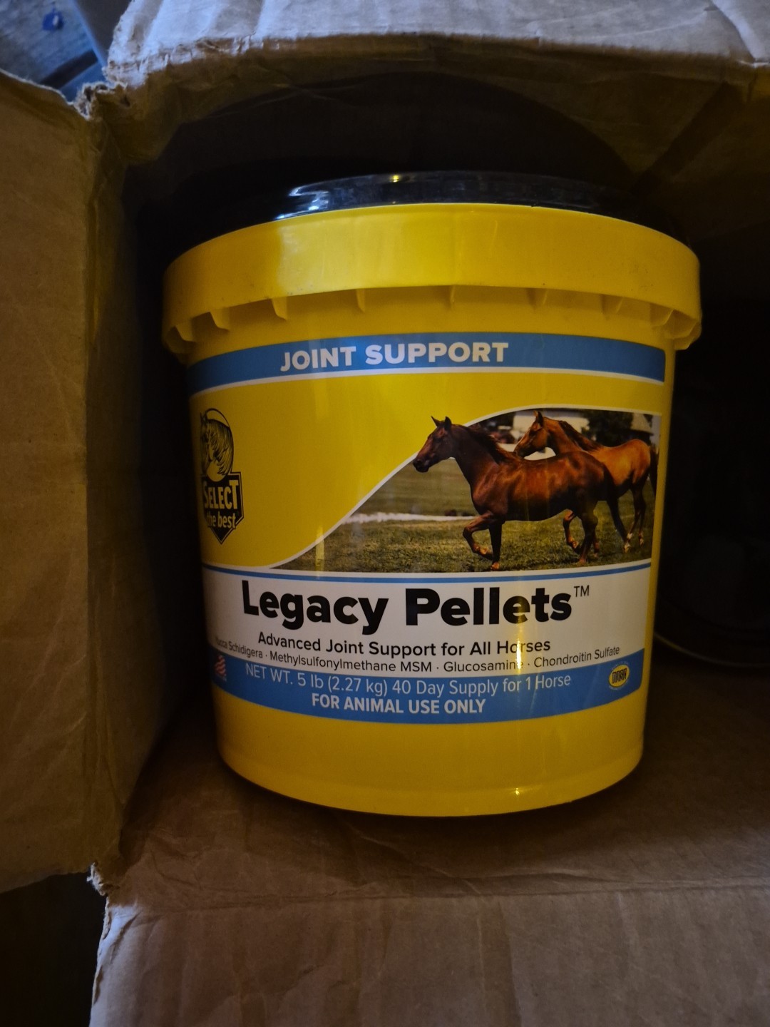 4- Legacy Pellets 5lb For All Horses